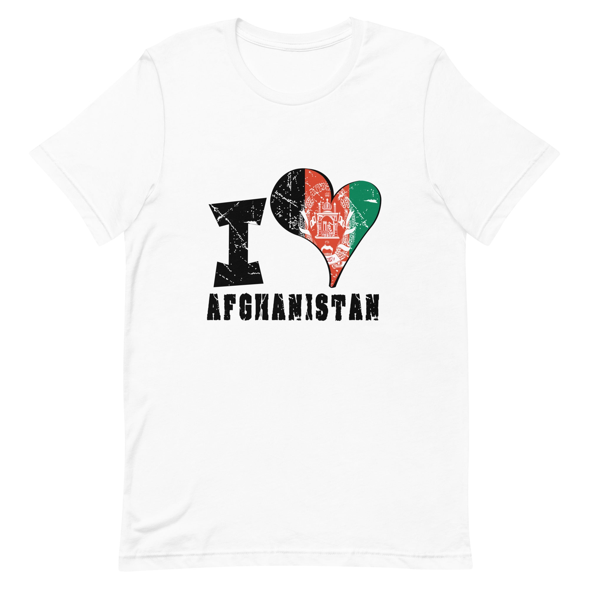 Unisex t-shirt - I Love Afghanistan