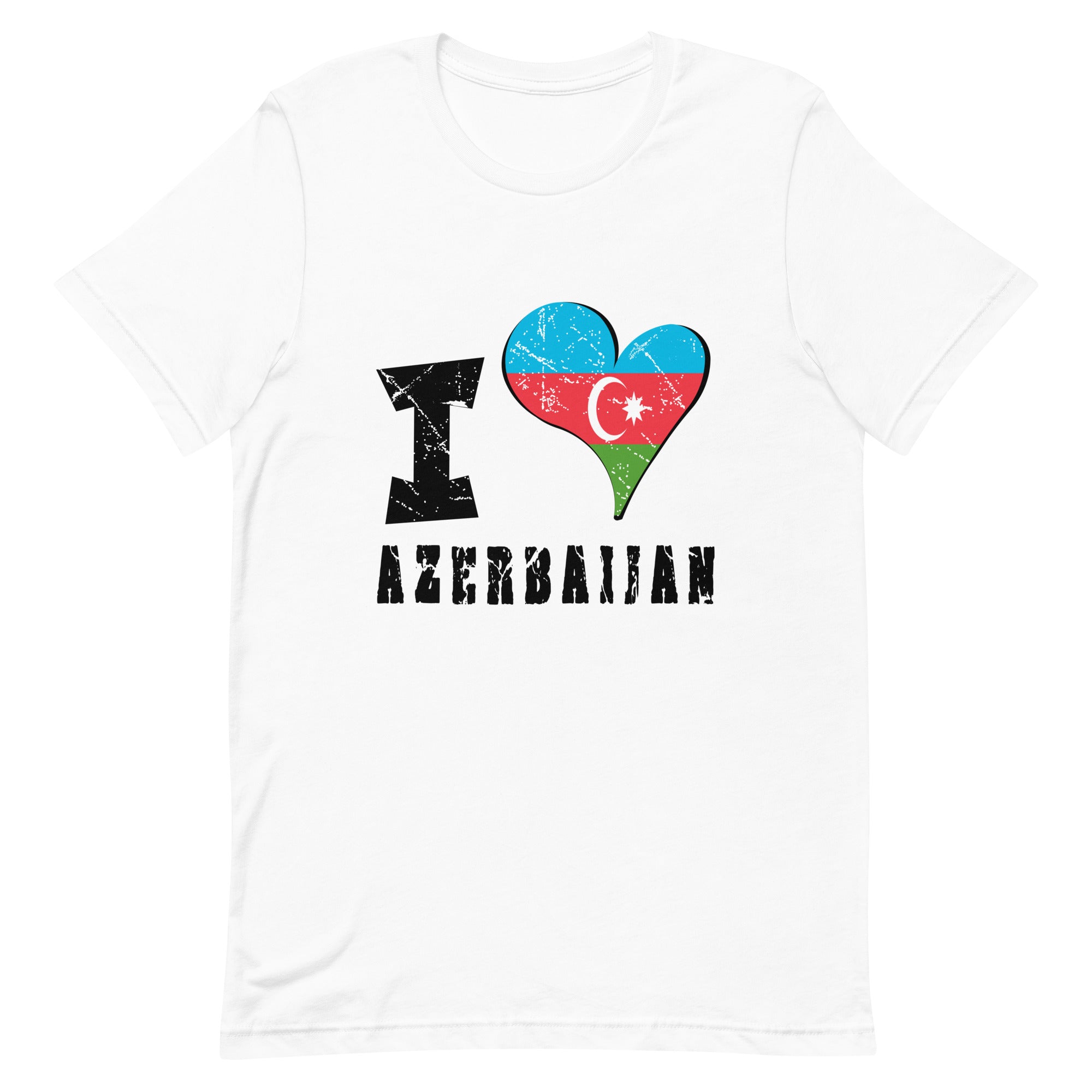 Unisex t-shirt - I Love Azerbaijan