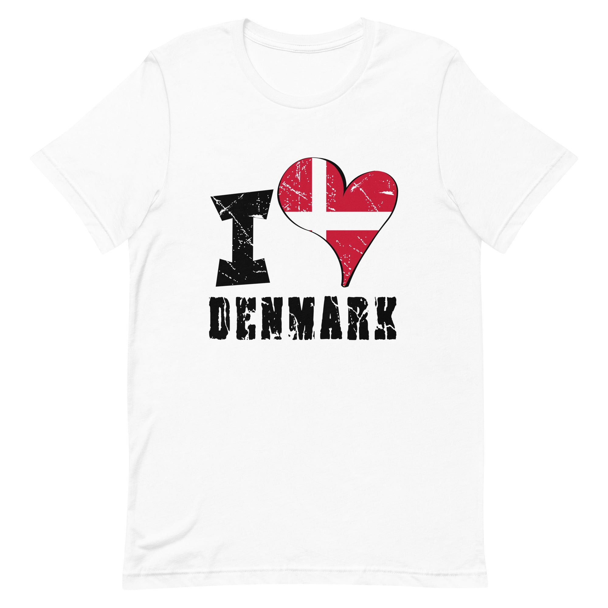 Unisex t-shirt - I Love Denmark