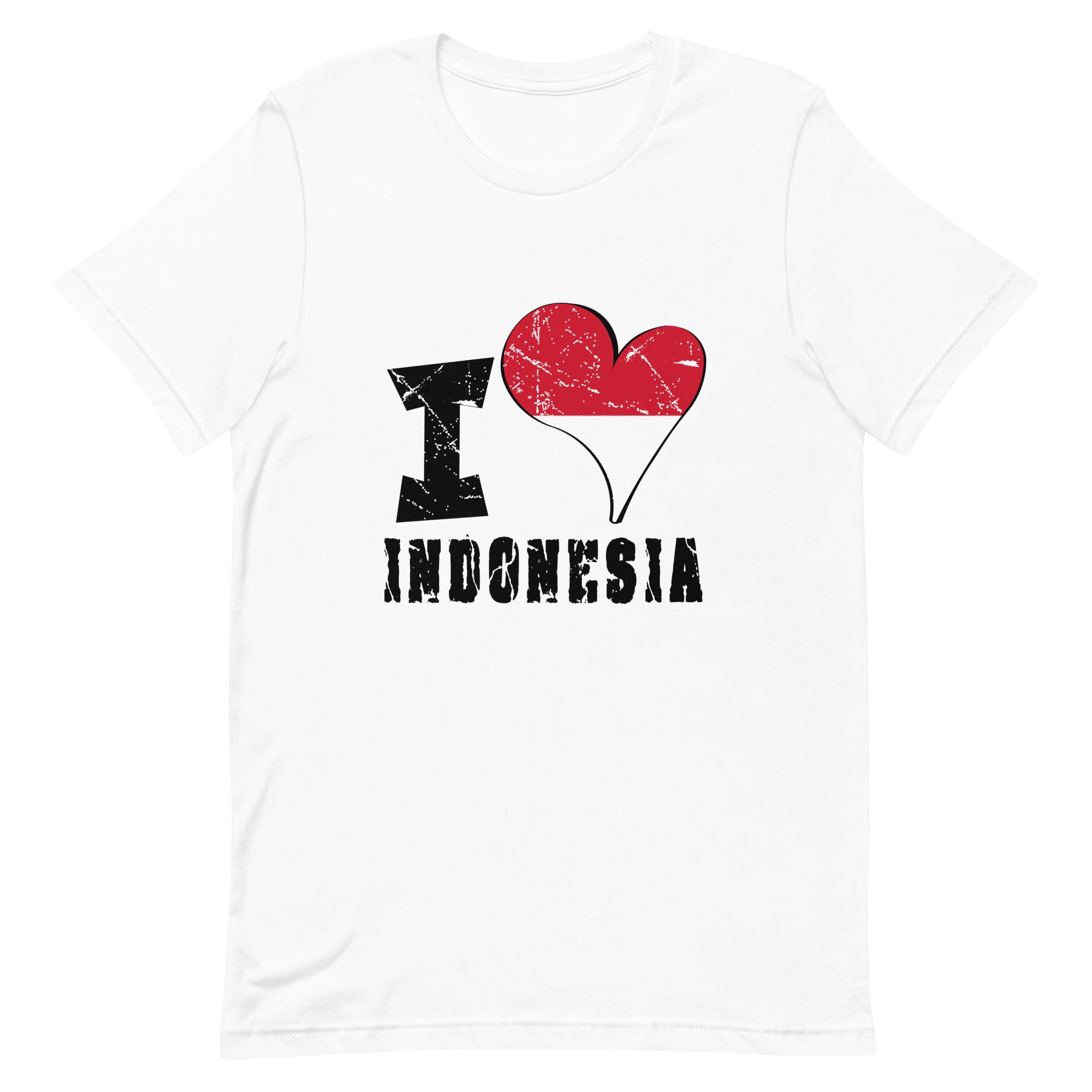 Unisex t-shirt - I Love Indonesia