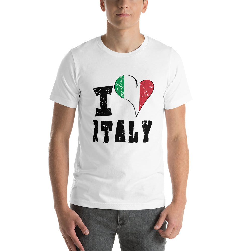 Unisex t-shirt - I Love Italy