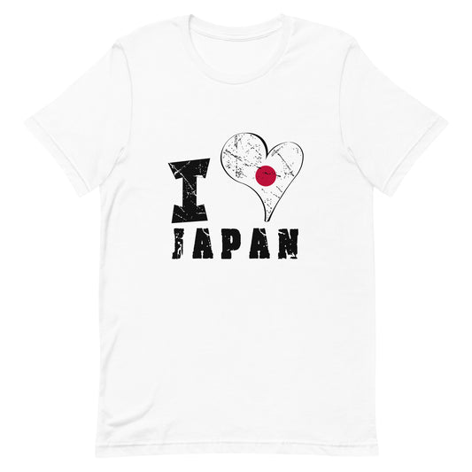 Unisex t-shirt - I Love Japan