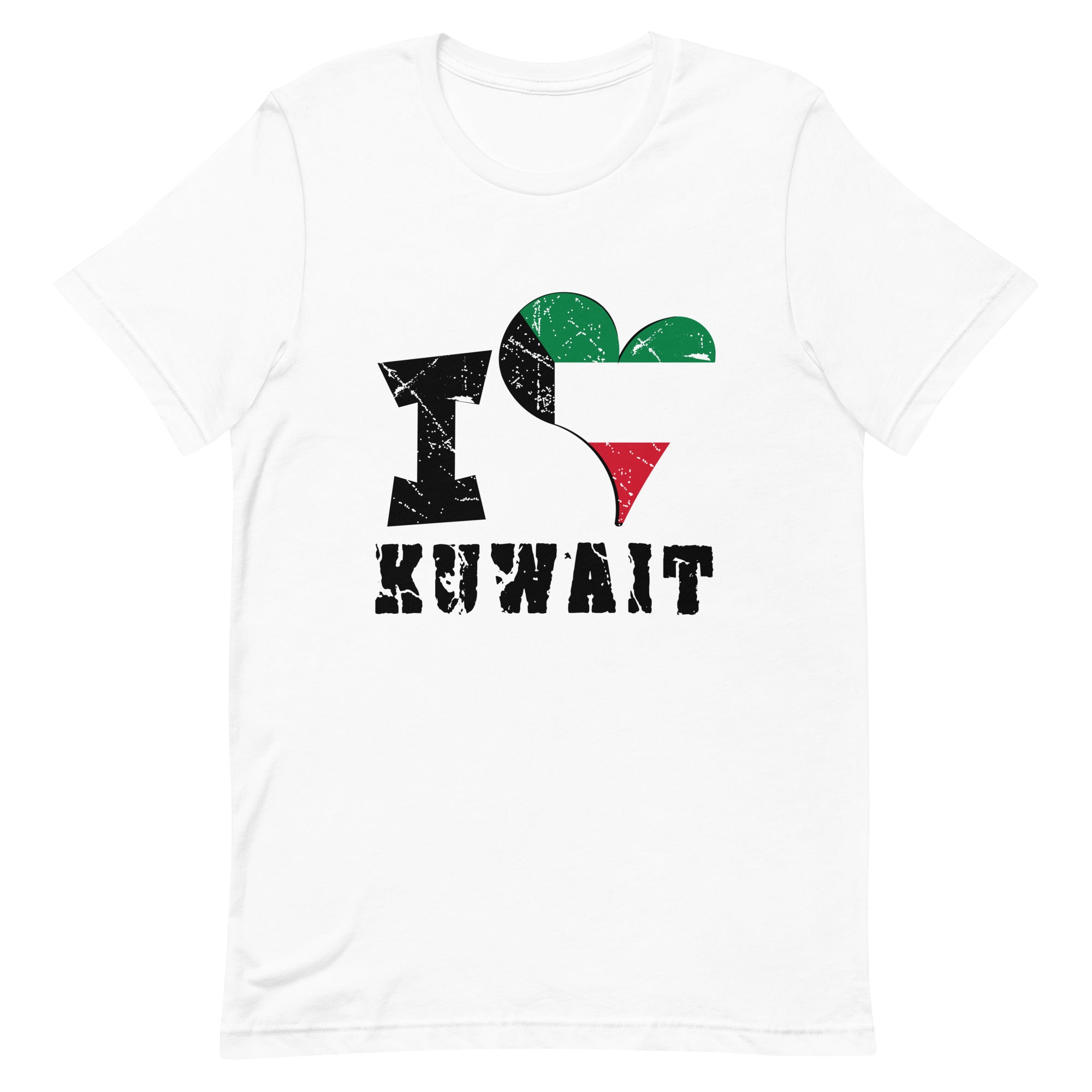 Unisex t-shirt -  I love Kuwait