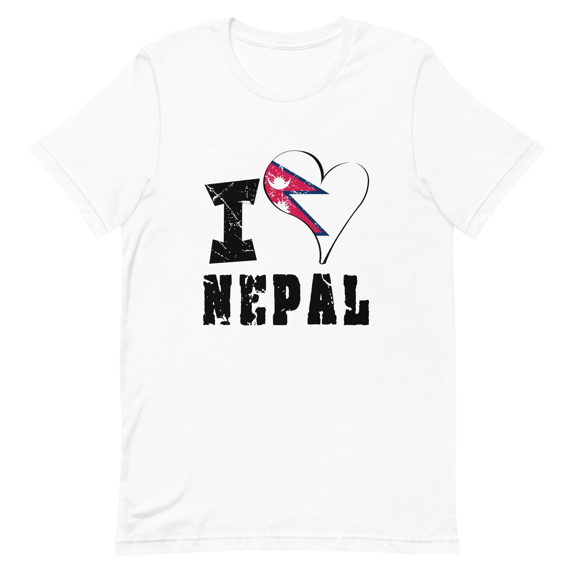 Unisex t-shirt - I Love Nepal