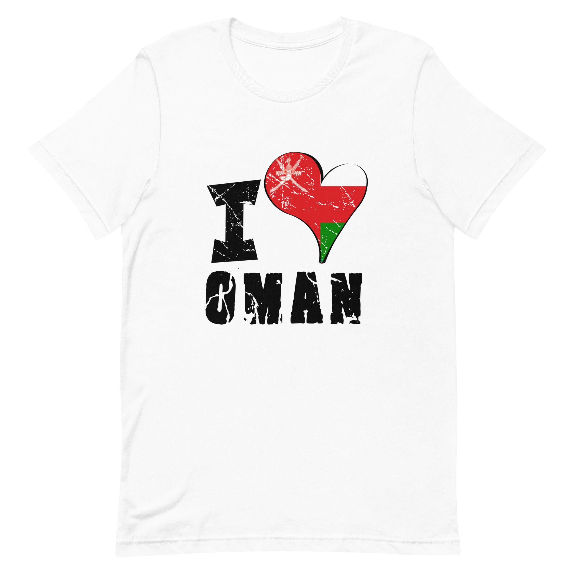 Unisex t-shirt - I Love Oman