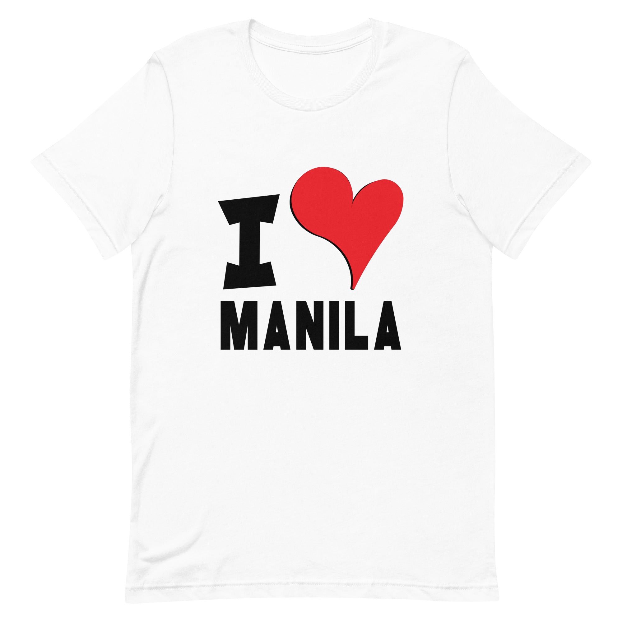 Unisex t-shirt - I Love Manila Red