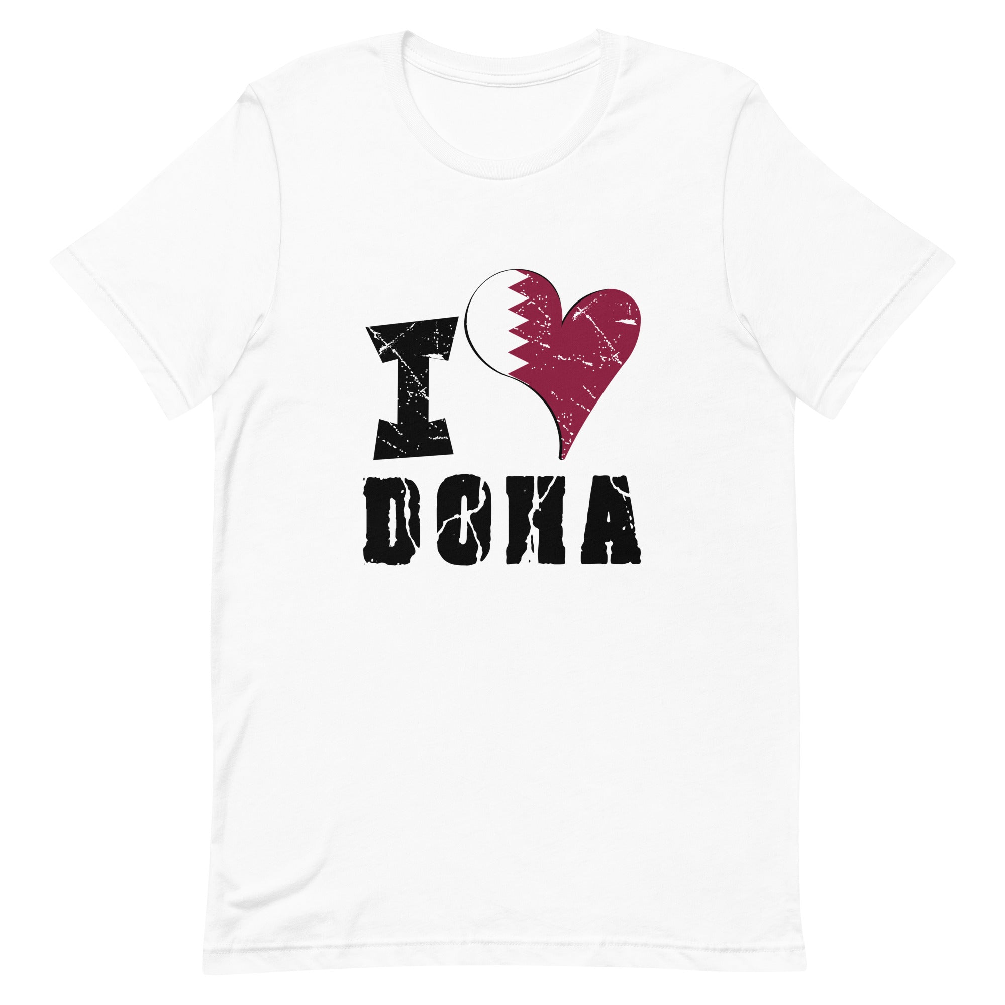 Unisex t-shirt - I Love Doha