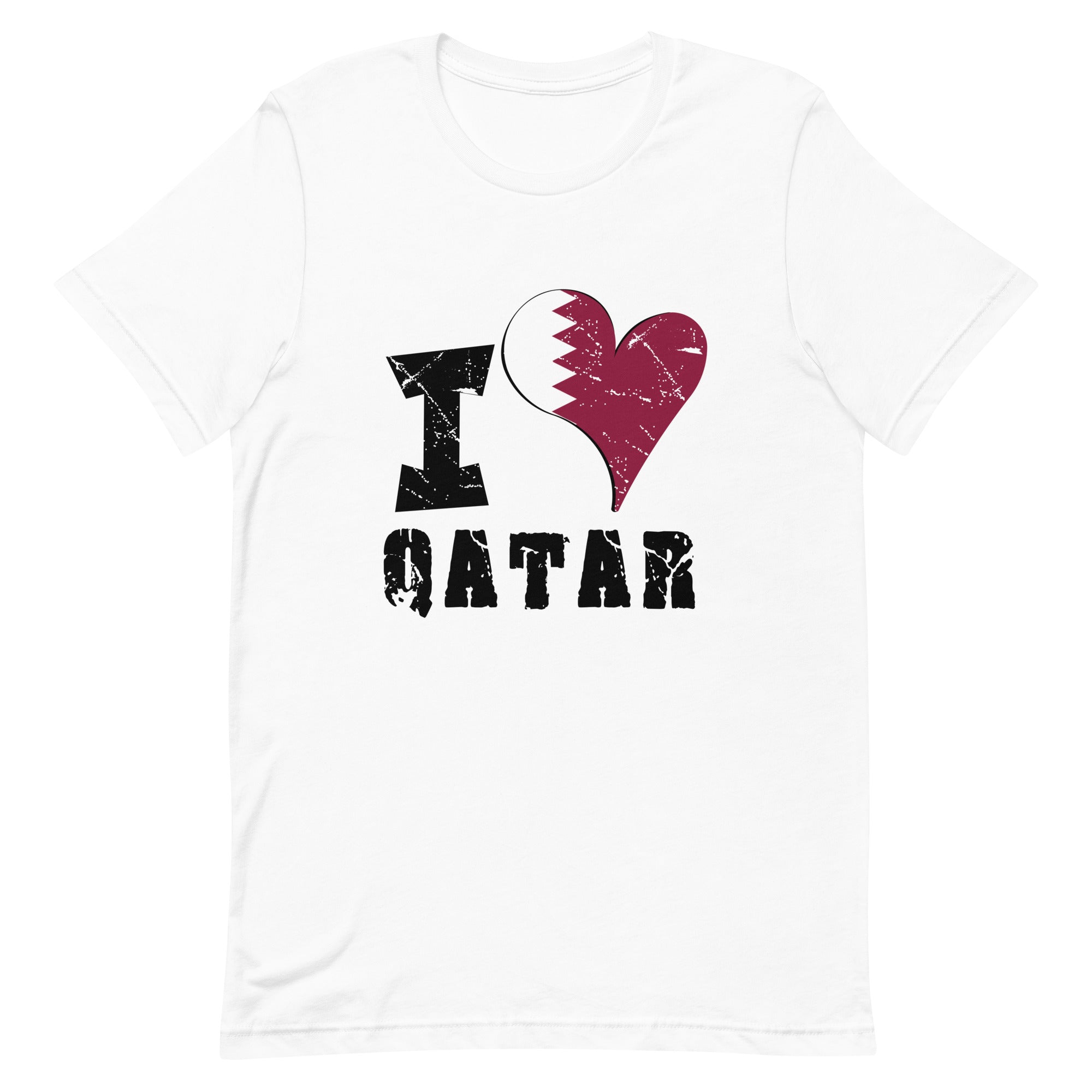 Unisex t-shirt - I Love Qatar