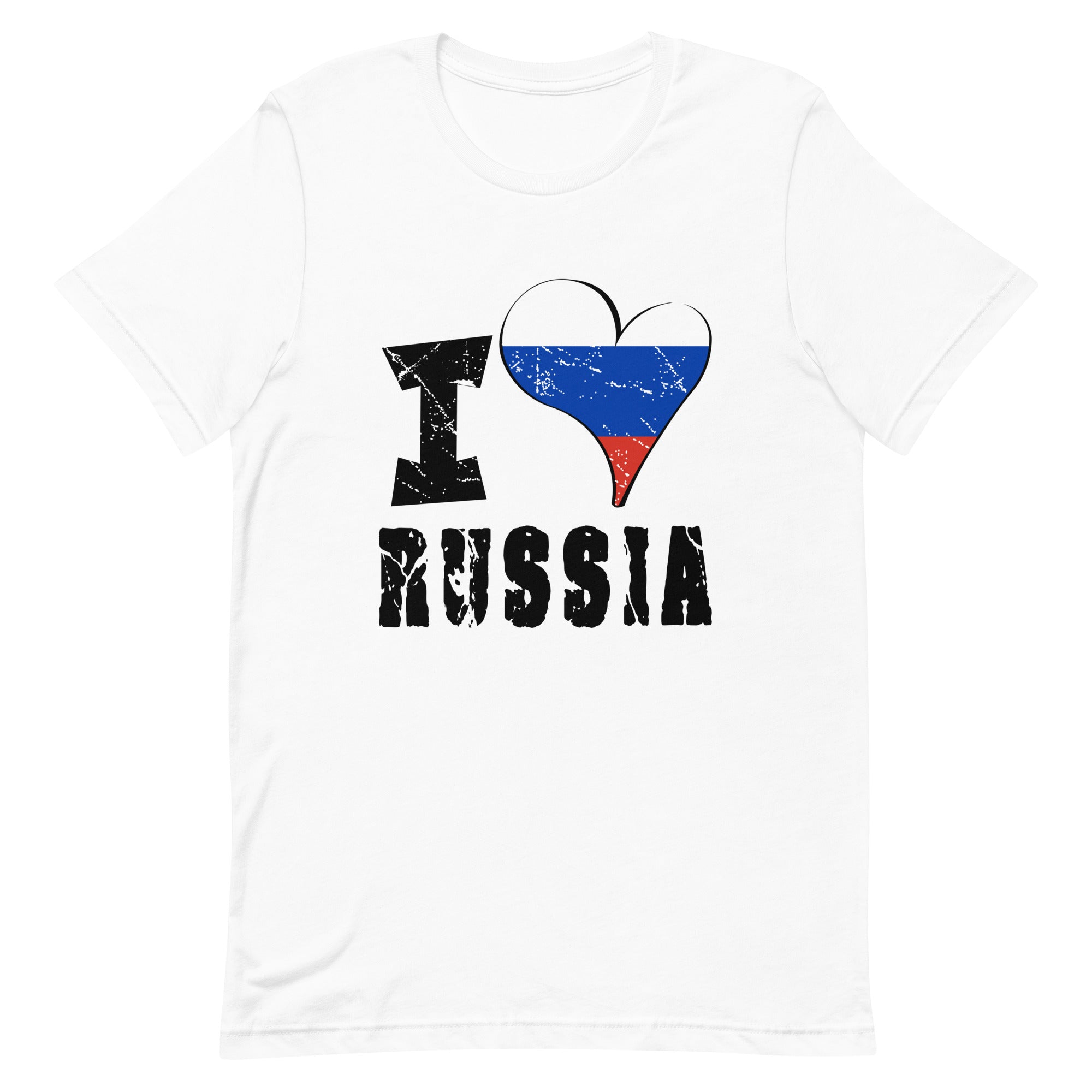 Unisex t-shirt - I Love Russia