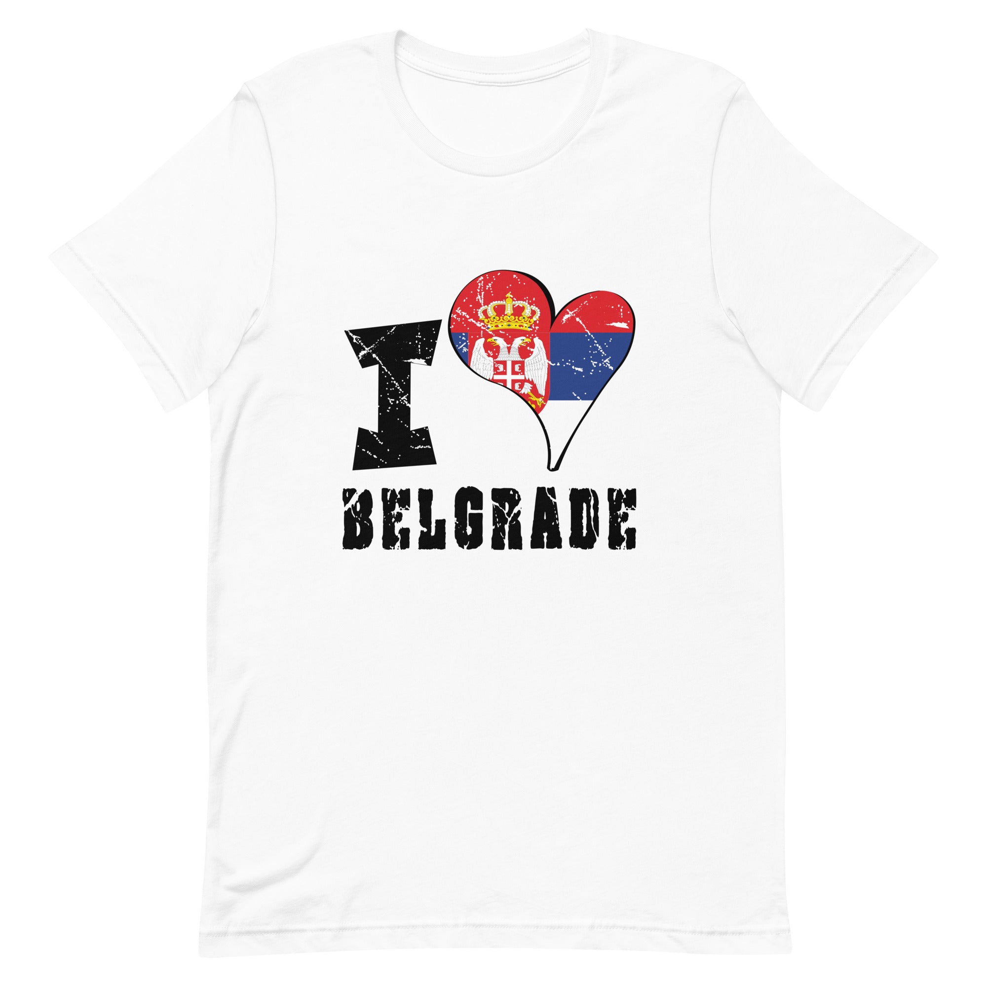 Unisex t-shirt - I love Belgrade