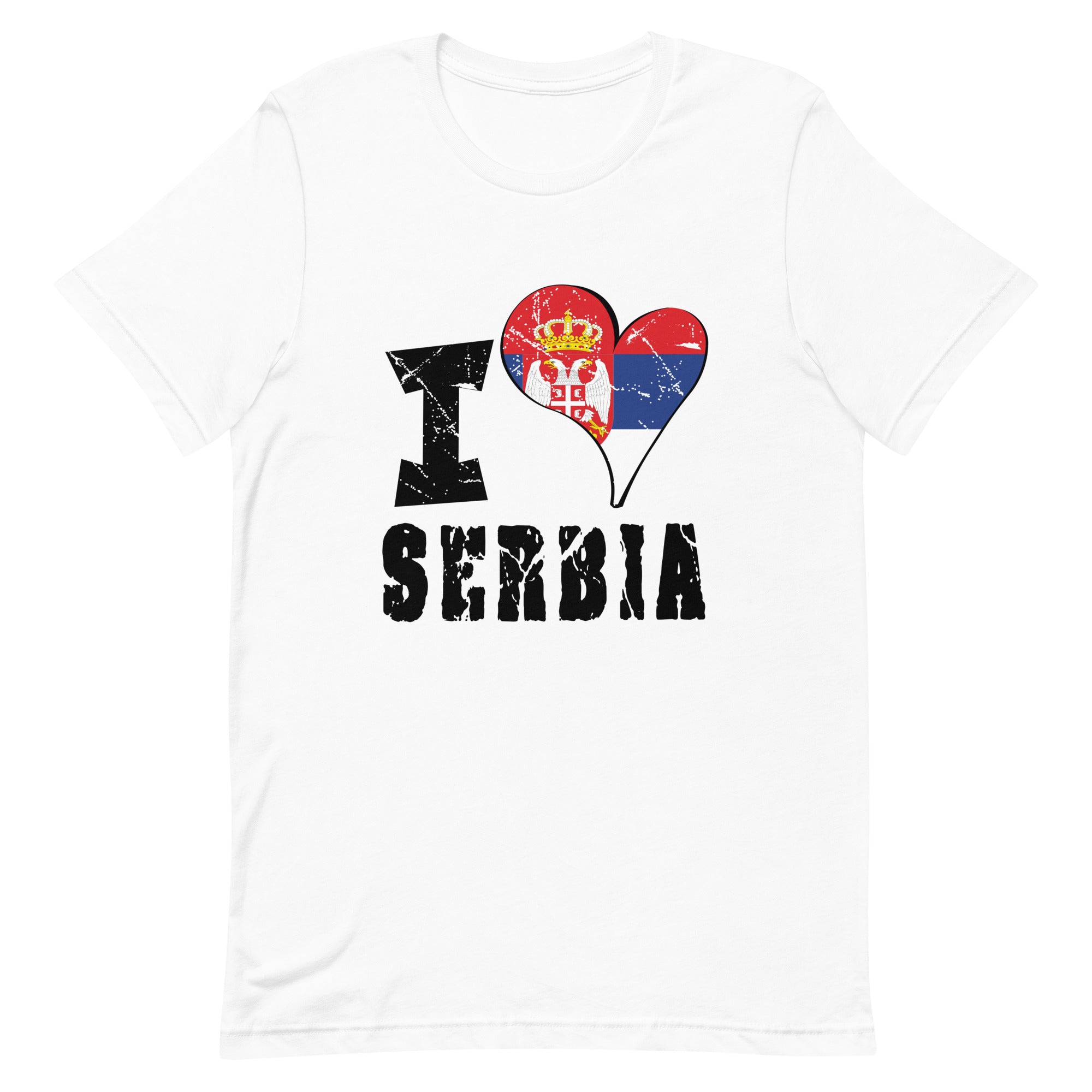 Unisex t-shirt - I Love Serbia