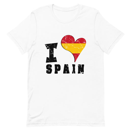 Unisex t-shirt - I Love Spain