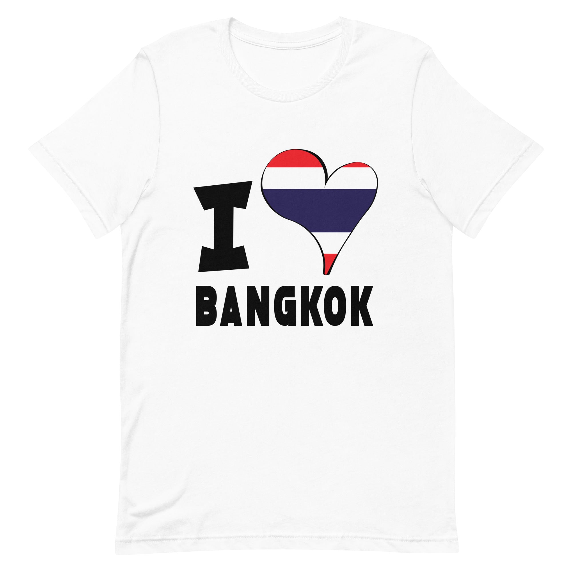 Unisex t-shirt - I Love Bangkok Flag