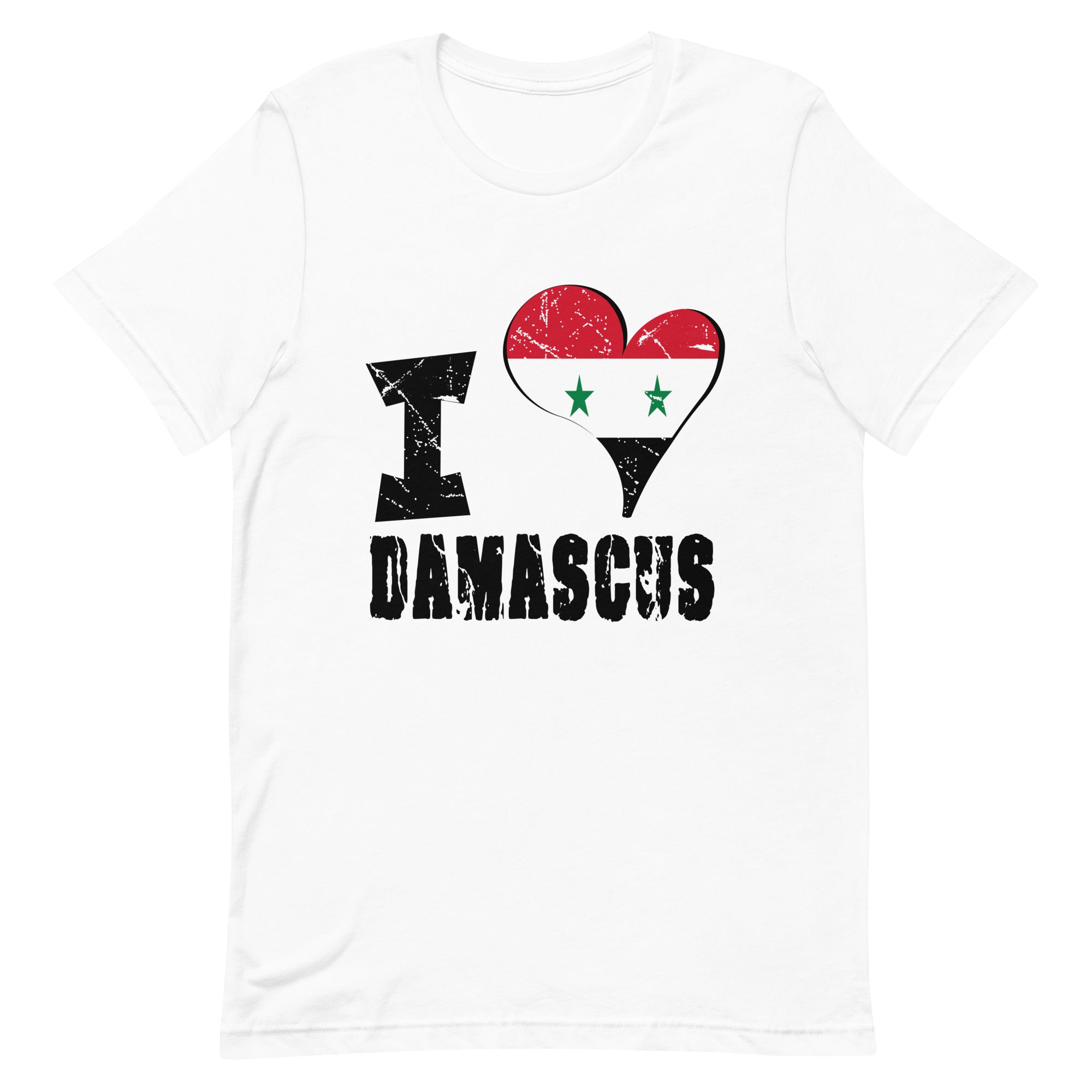 Unisex t-shirt - I Love Damascus