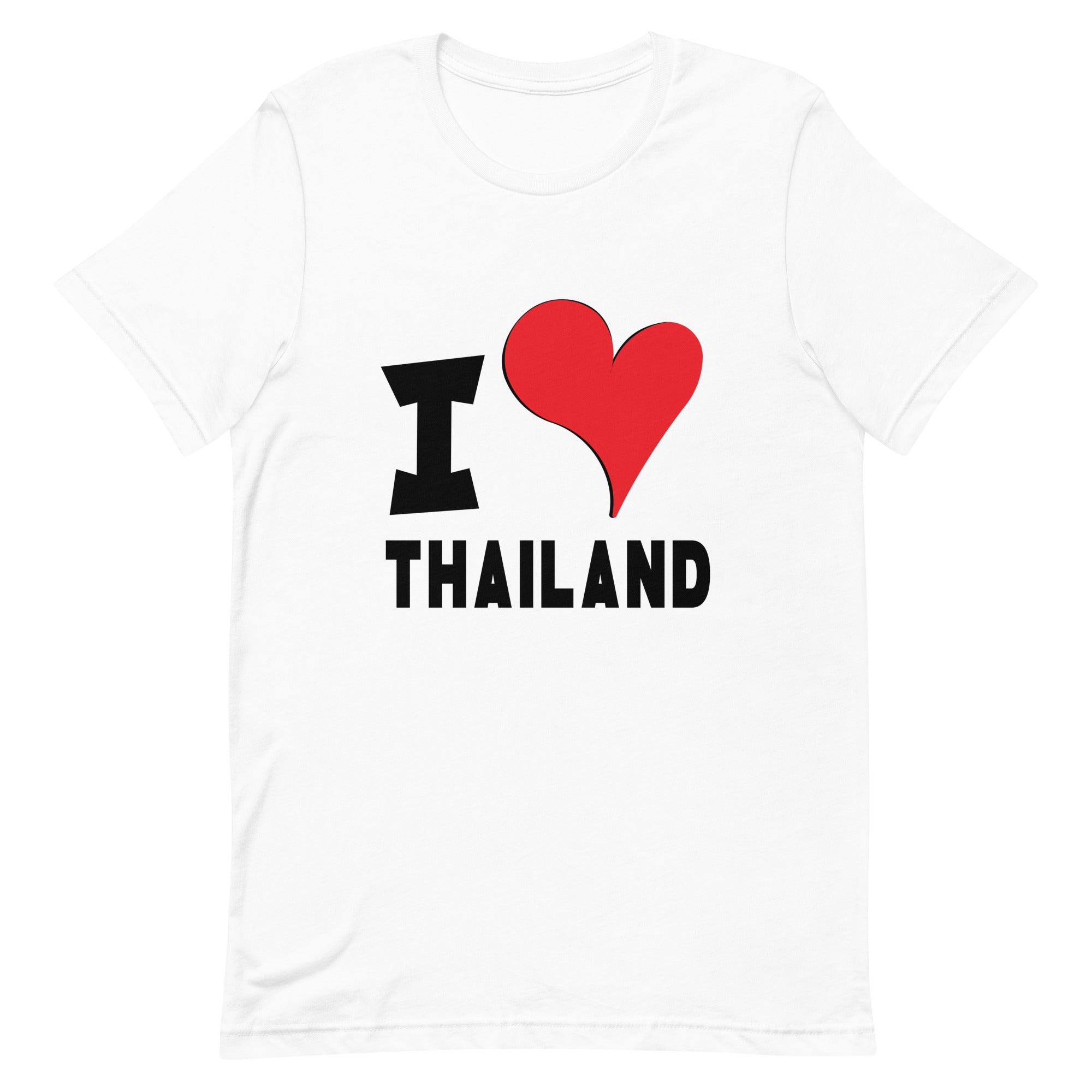 Unisex t-shirt - I Love Thailand Red