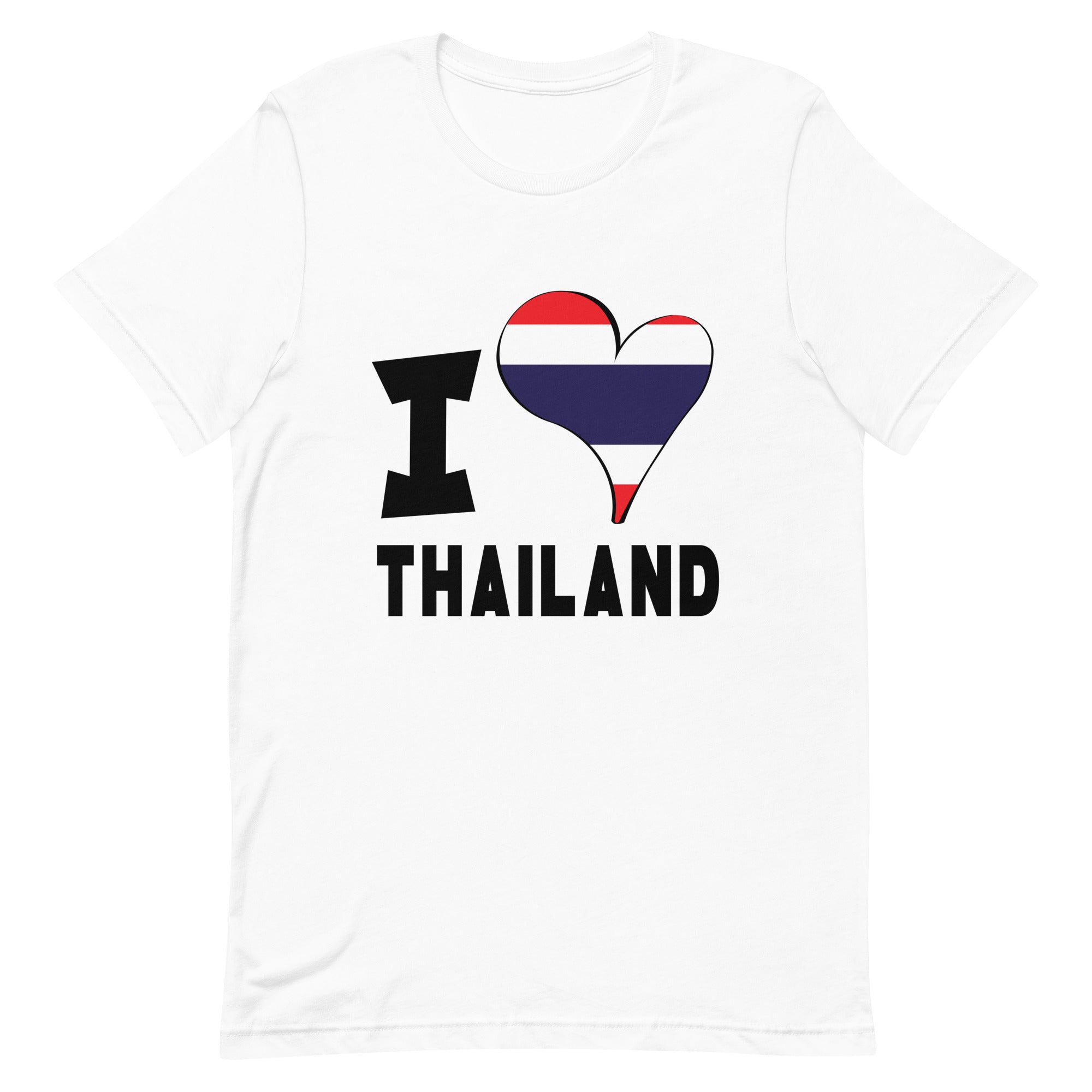 Unisex t-shirt - I Love Thailand Flag