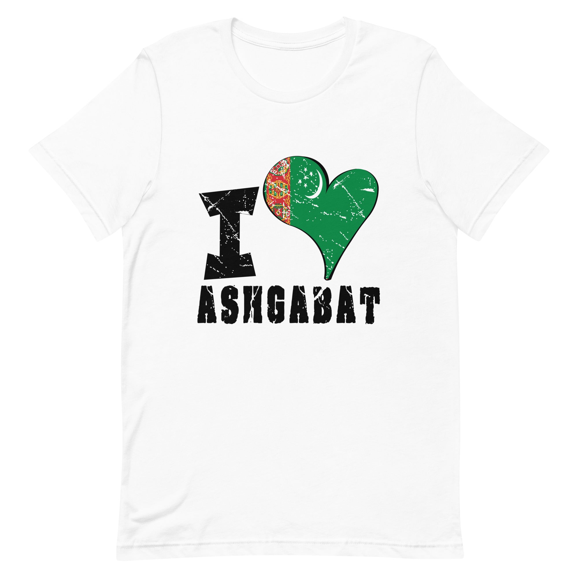 Unisex t-shirt - I Love Ashgabat