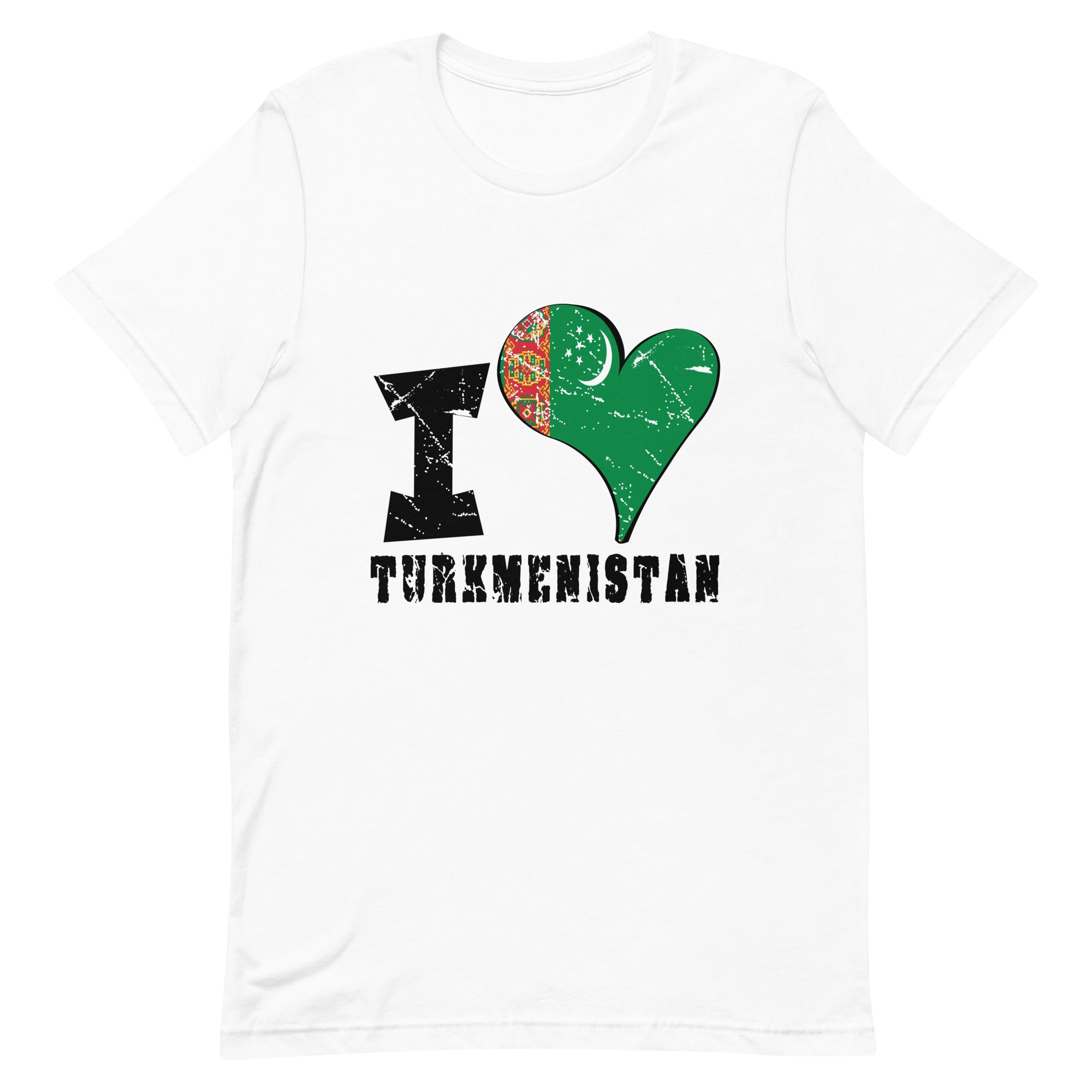 Unisex t-shirt - I Love Turkmenistan