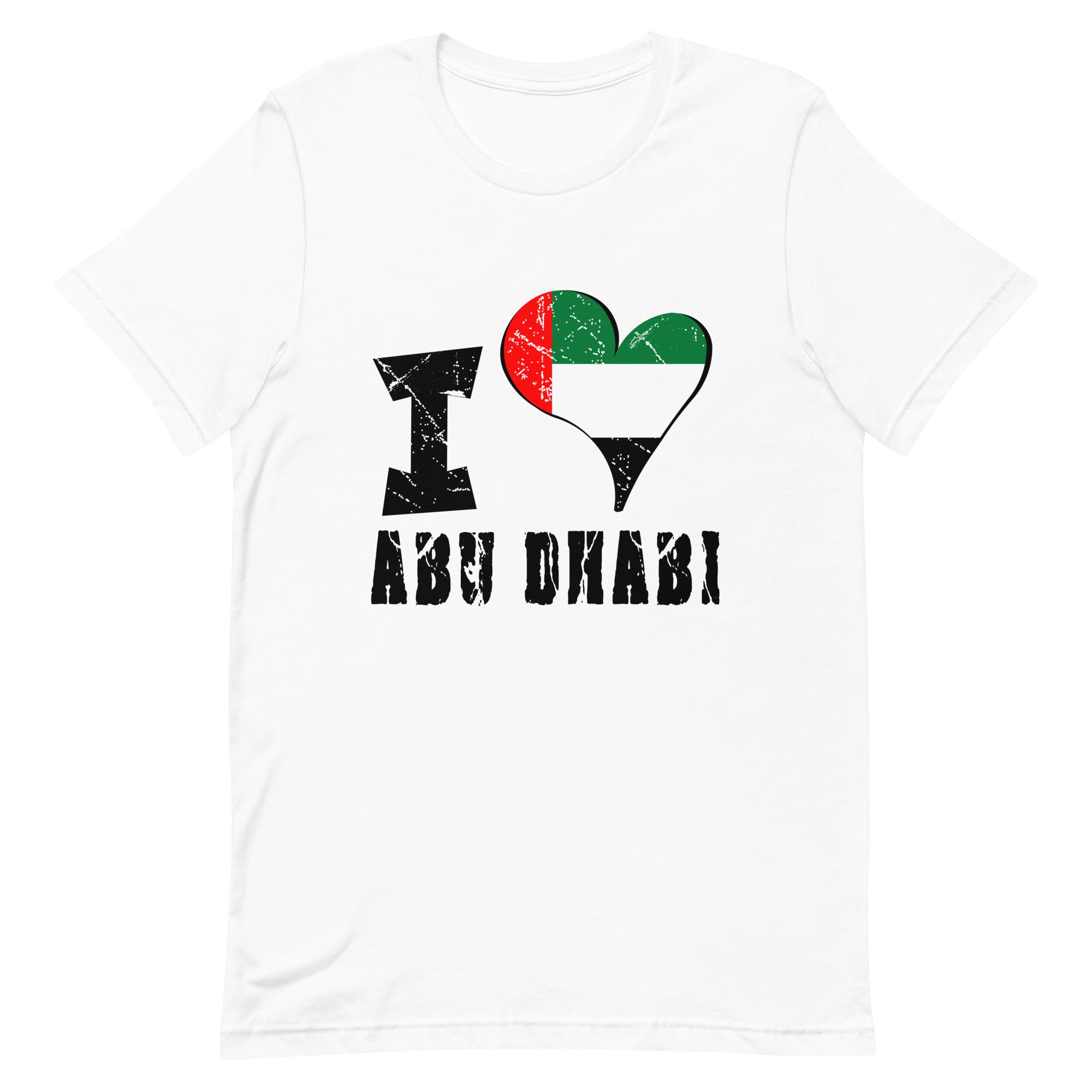 Unisex t-shirt - I Love Abu Dhabi