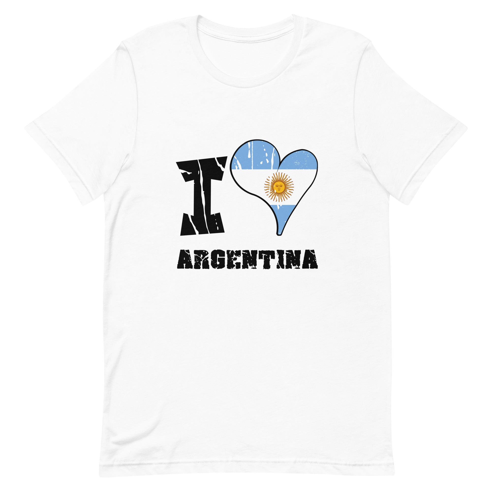 Unisex t-shirt - I Love Argentina