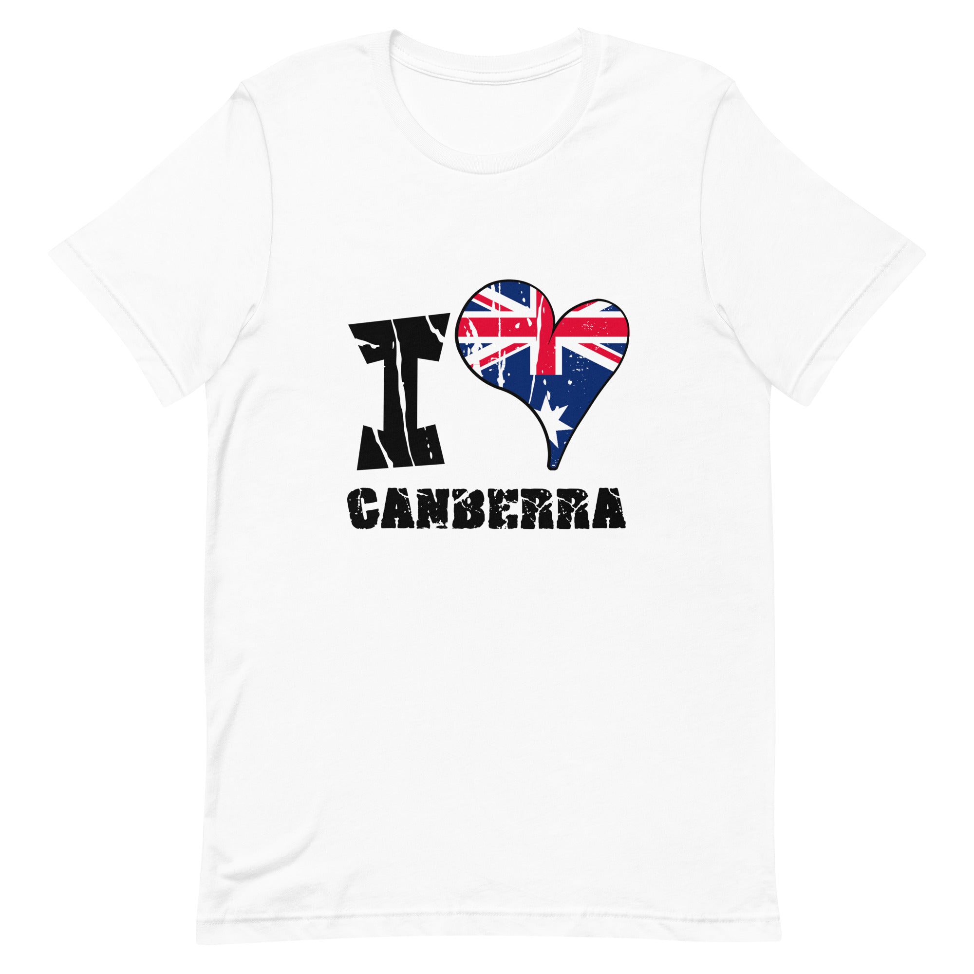 Unisex t-shirt - I Love Canberra