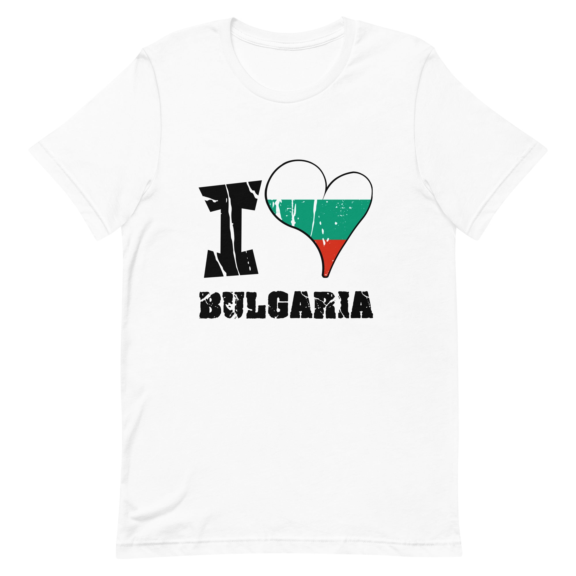 Unisex t-shirt - I Love Bulgaria