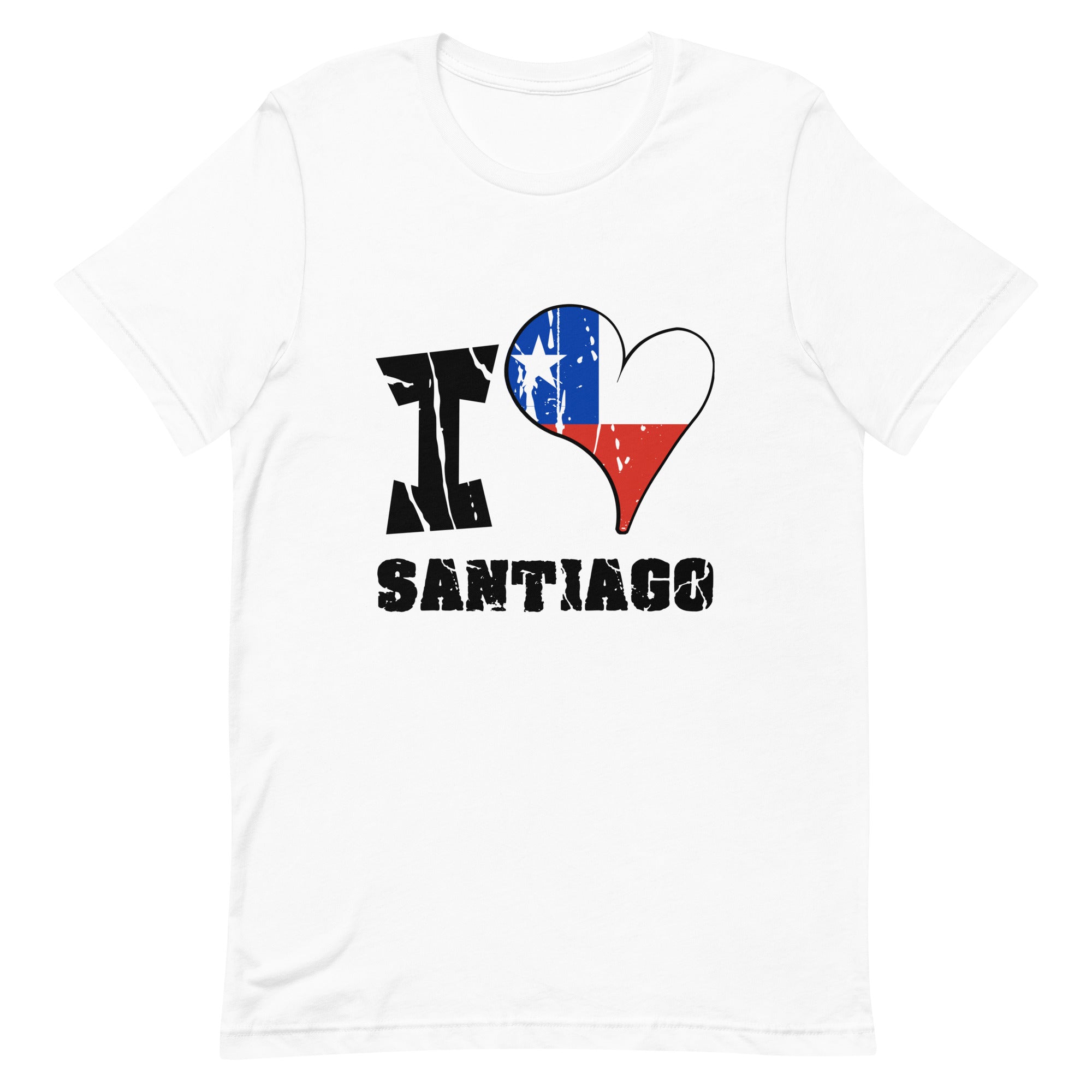 Unisex t-shirt - I Love Santiago