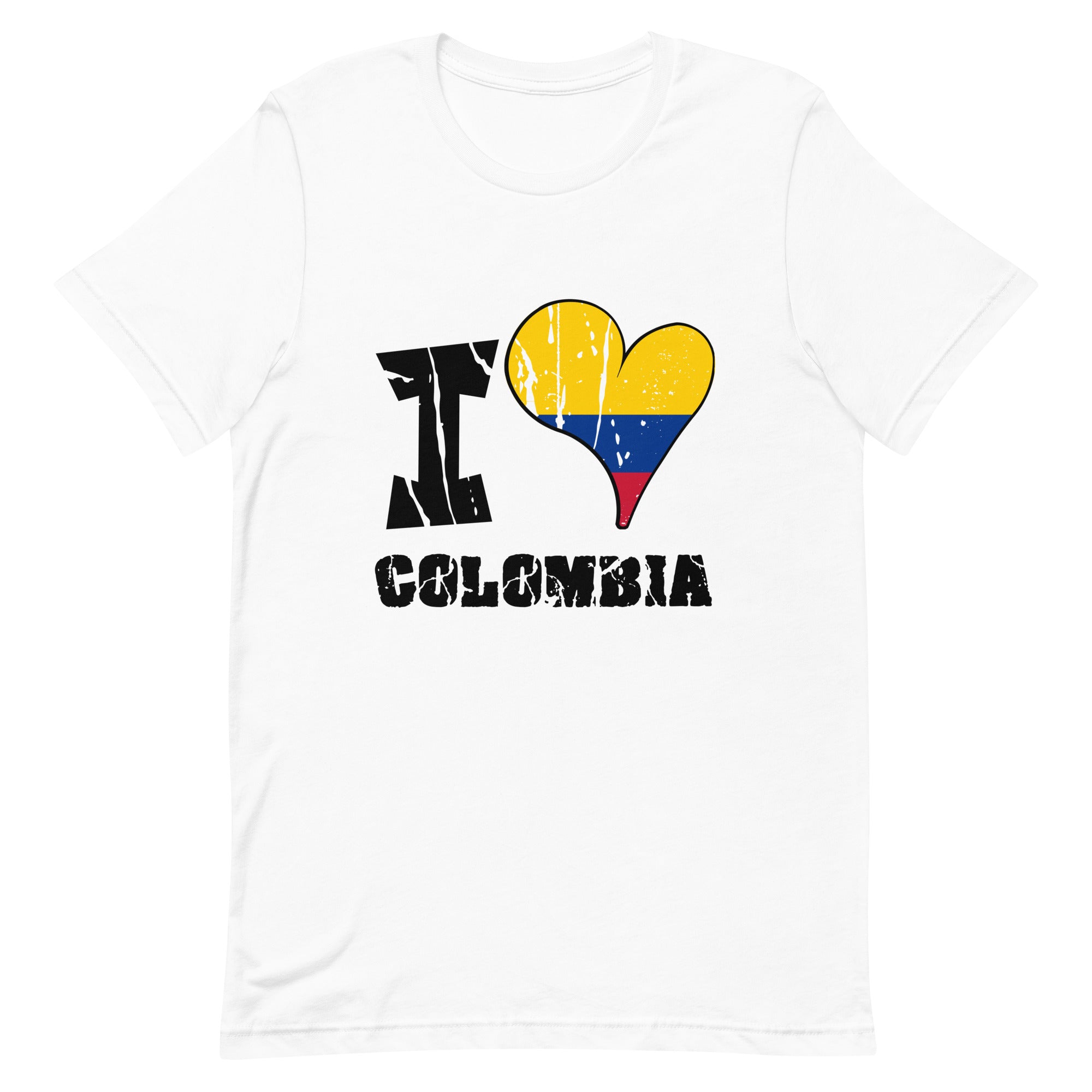 Unisex t-shirt - I Love Colombia