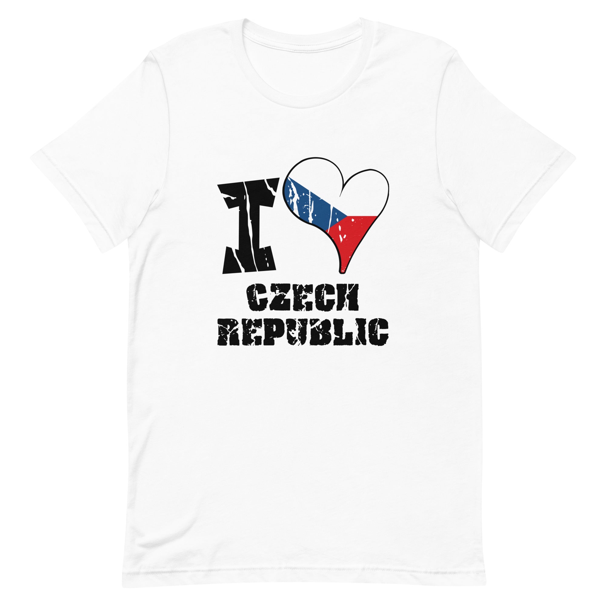 Unisex t-shirt - I Love Czech Republic