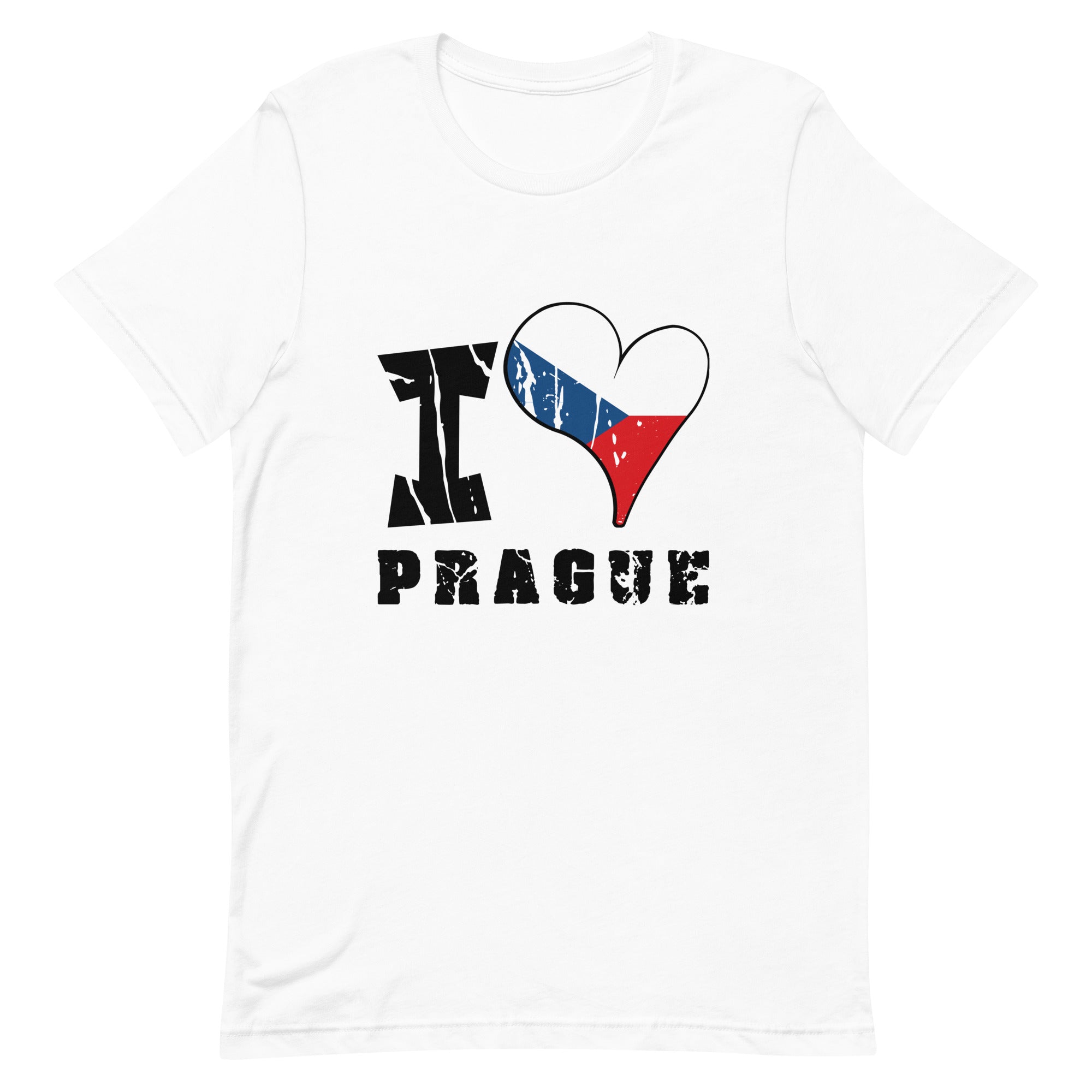 Unisex t-shirt - I Love Prague