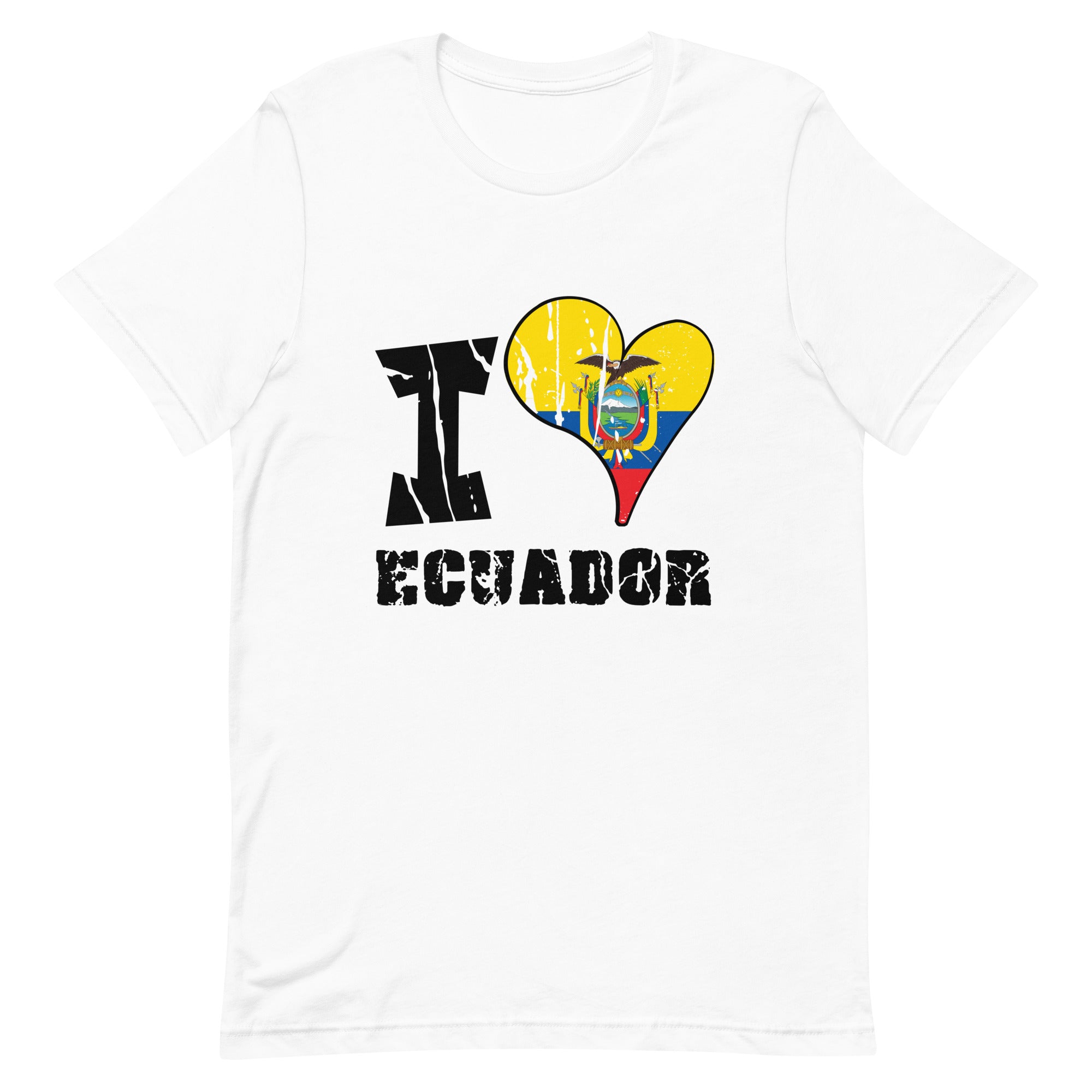 Unisex t-shirt - I Love Ecuador