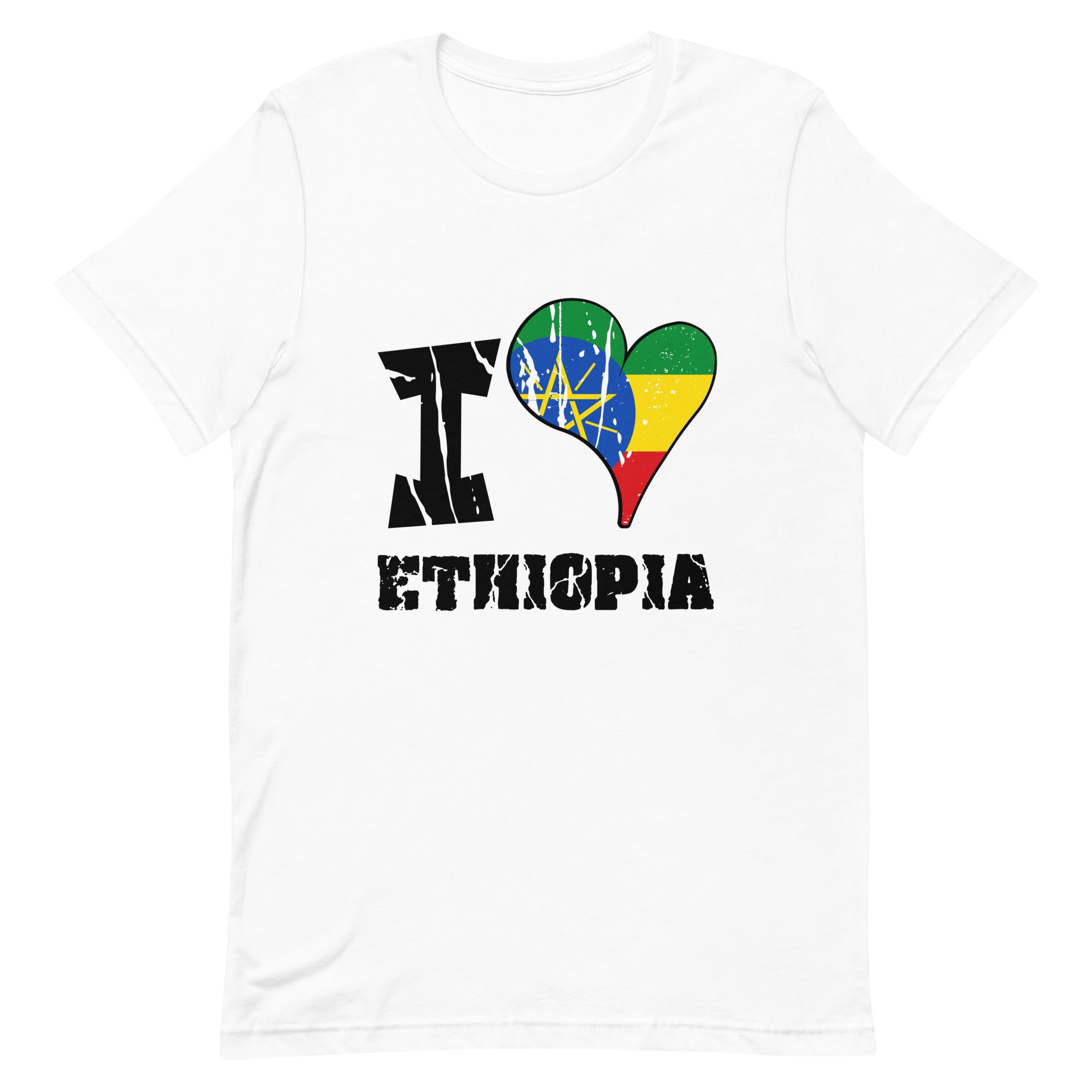 Unisex t-shirt - I Love Ethiopia