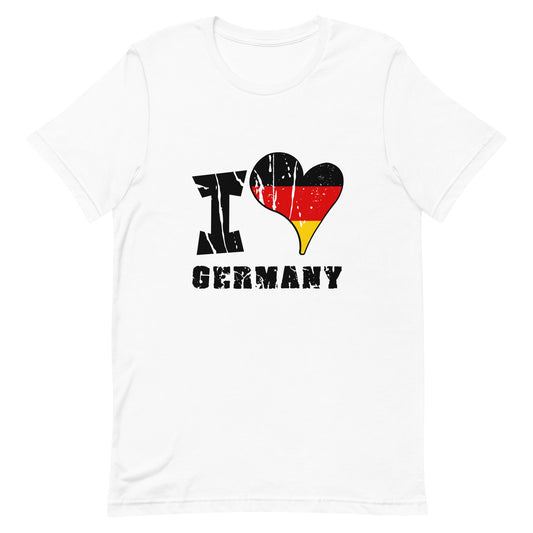 Unisex t-shirt - I Love Germany