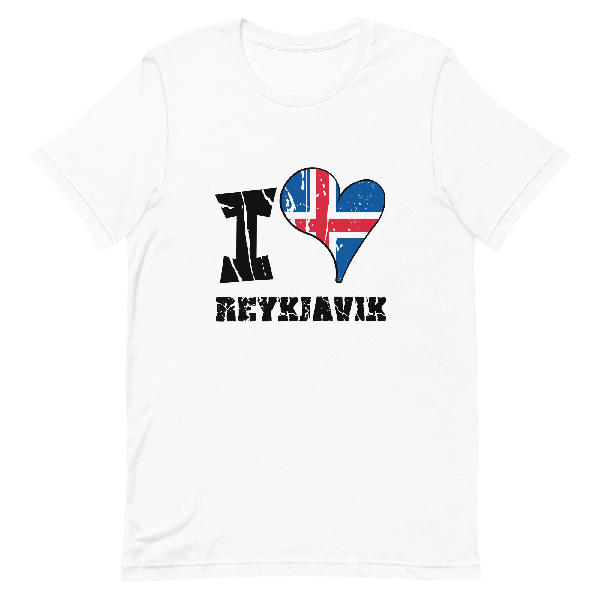 Unisex t-shirt - I Love Reykjavík