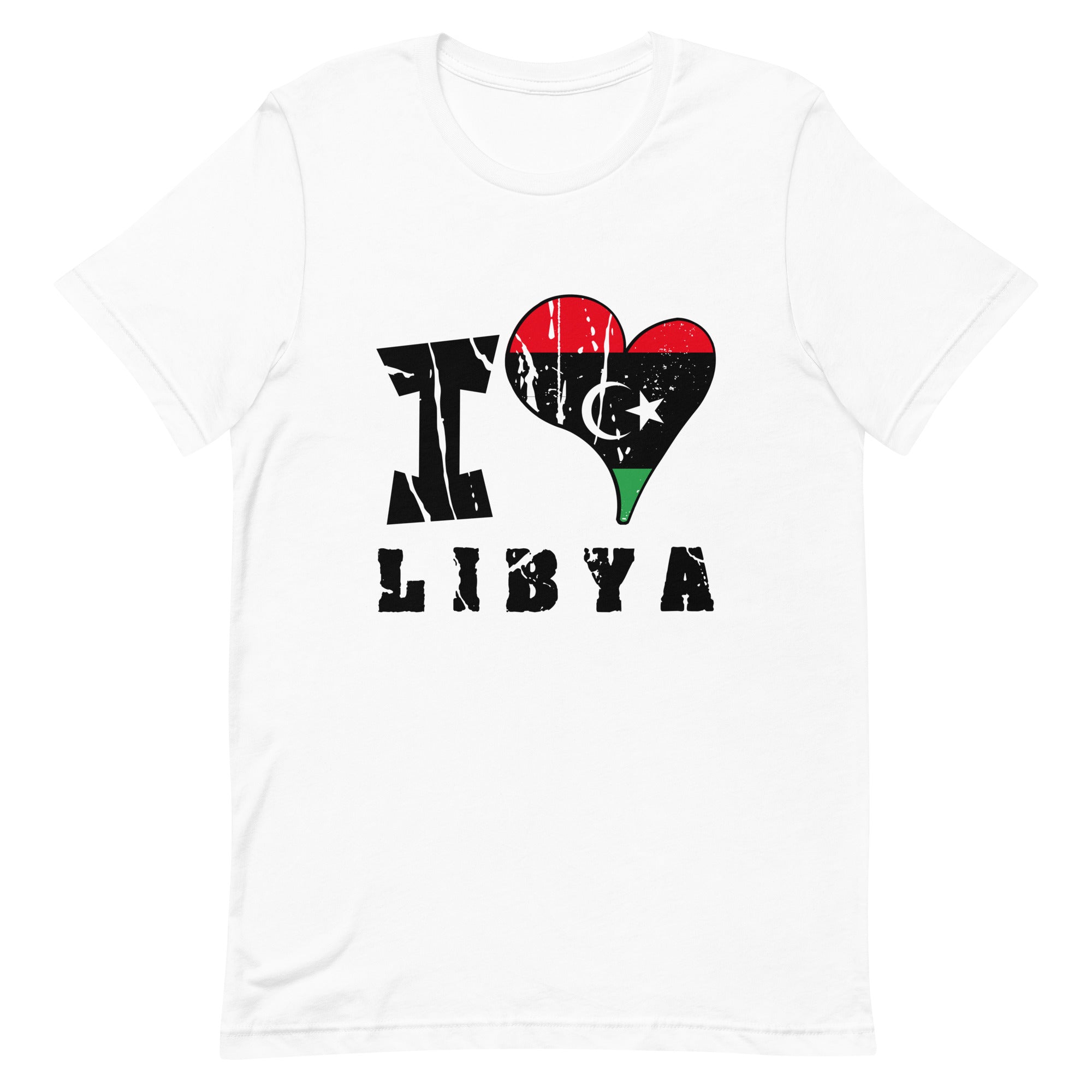 Unisex t-shirt - I Love Libya