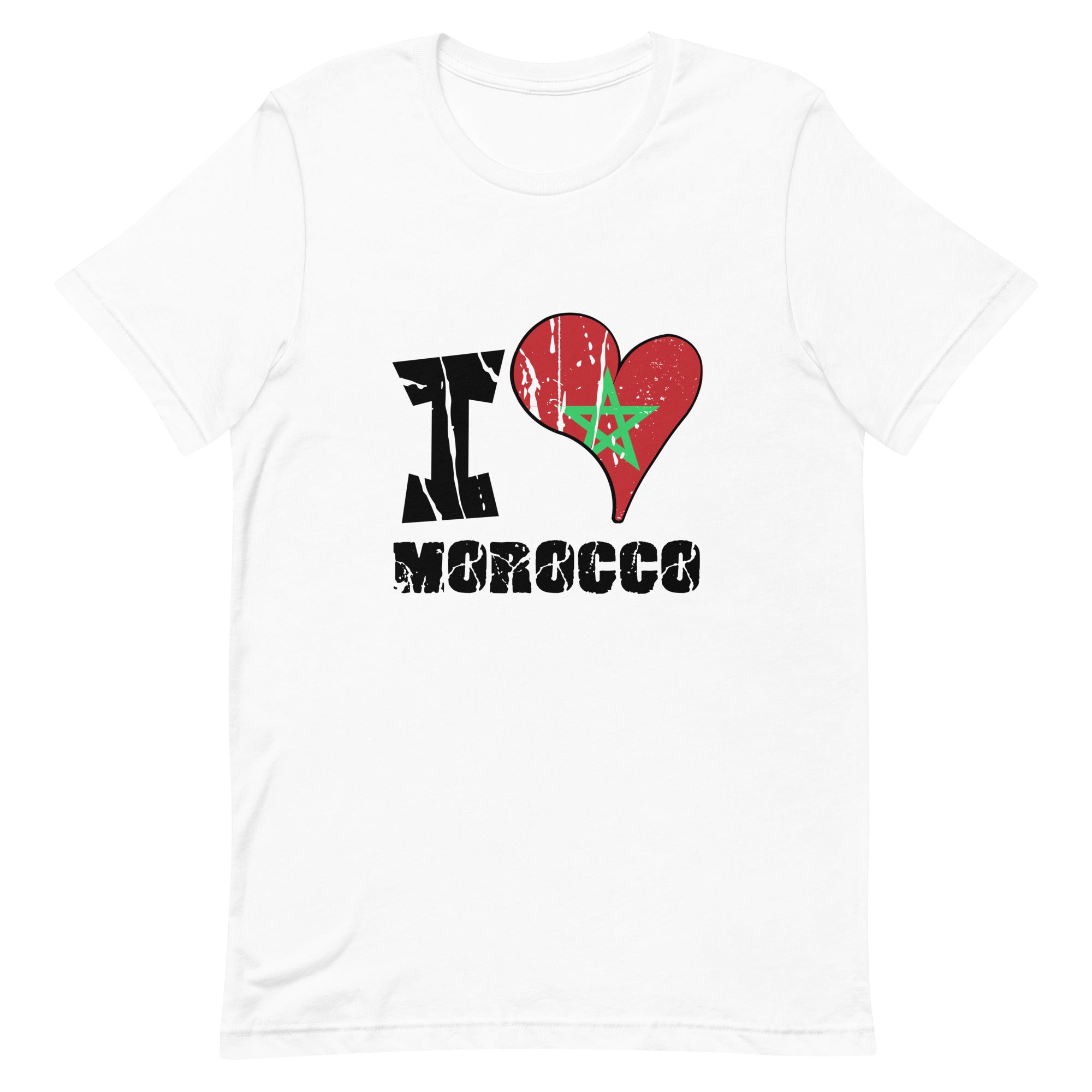 Unisex t-shirt - I Love Morocco