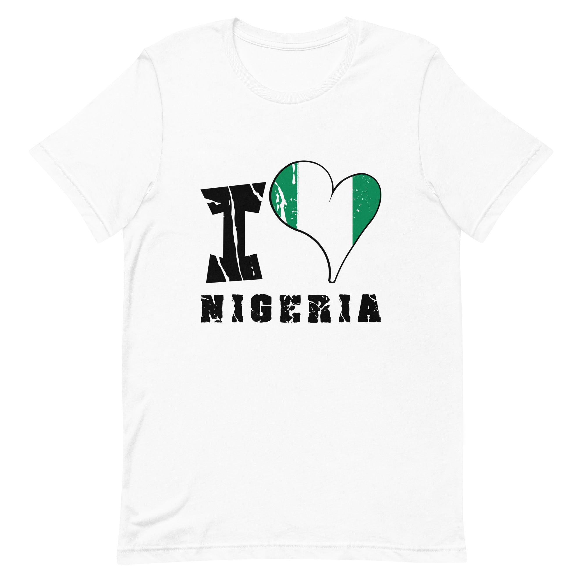 Unisex t-shirt - I Love Nigeria