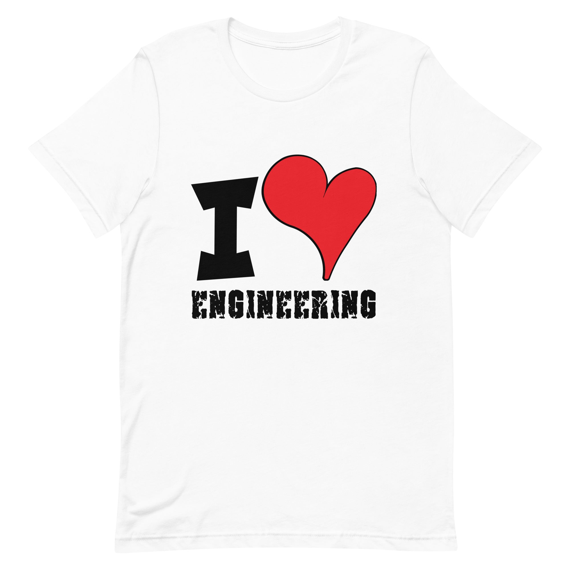 Unisex t-shirt - I Love Engineering