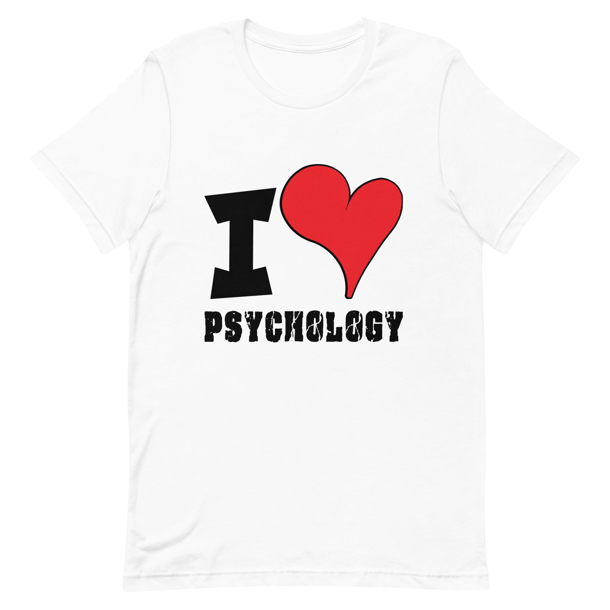 Unisex t-shirt - I Love Psychology