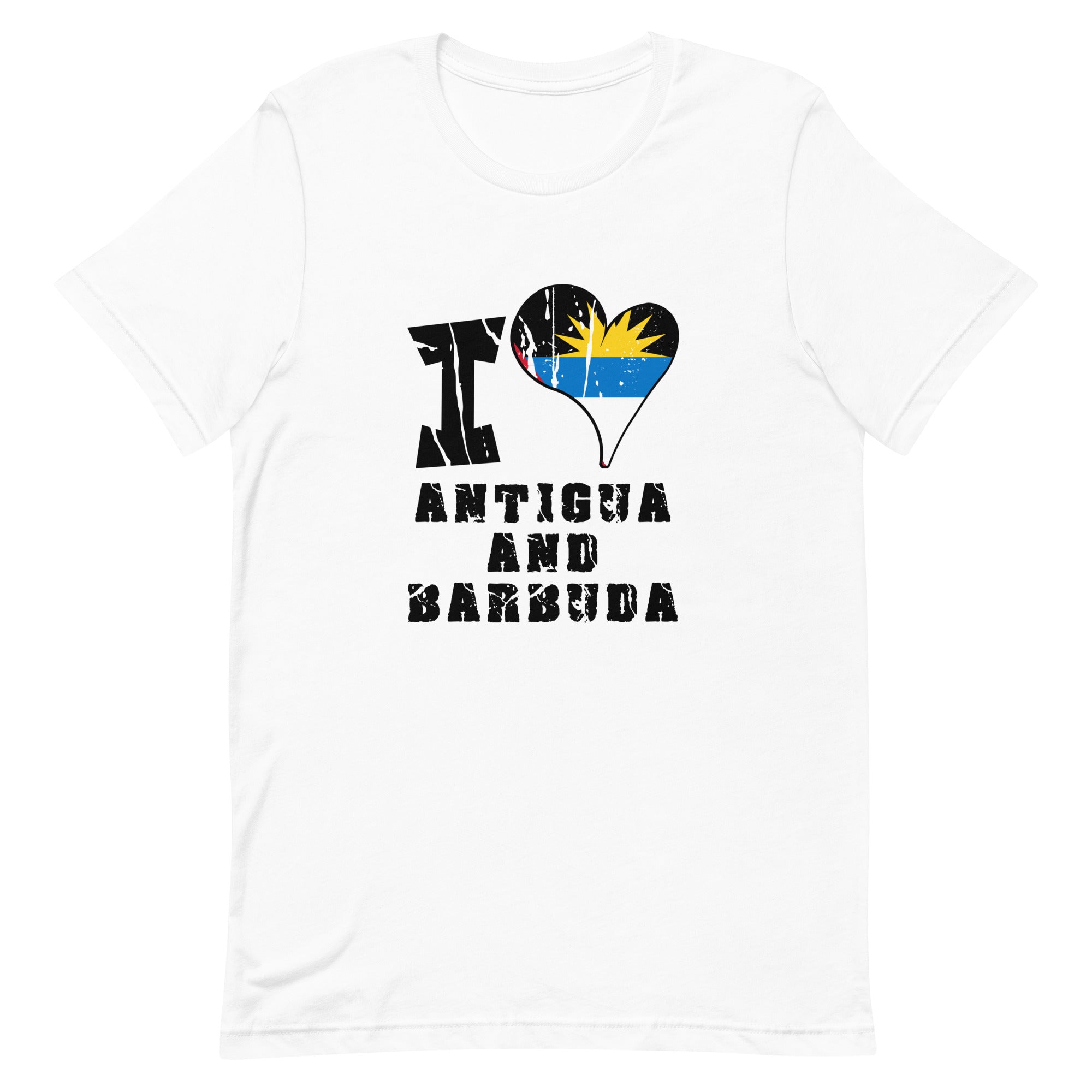 Unisex t-shirt - I Love Antigua and Barbuda