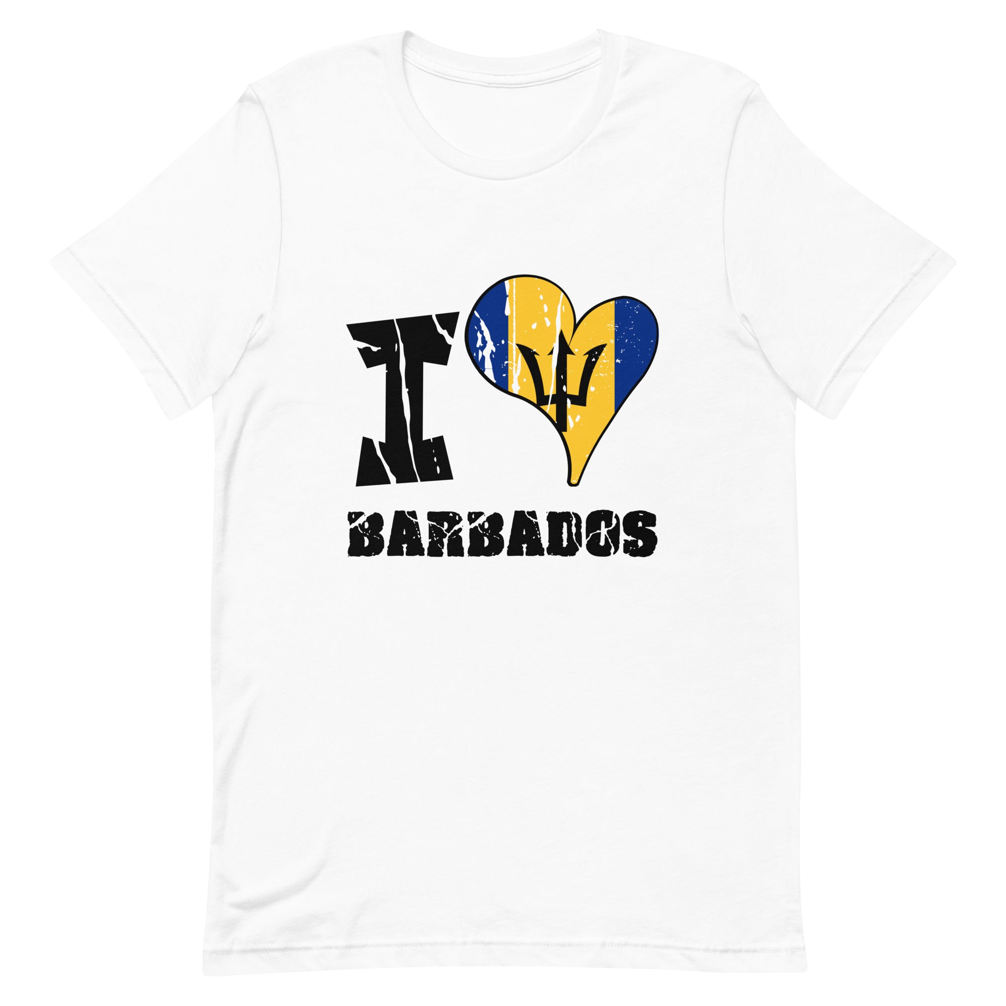 Unisex t-shirt - I Love Barbados