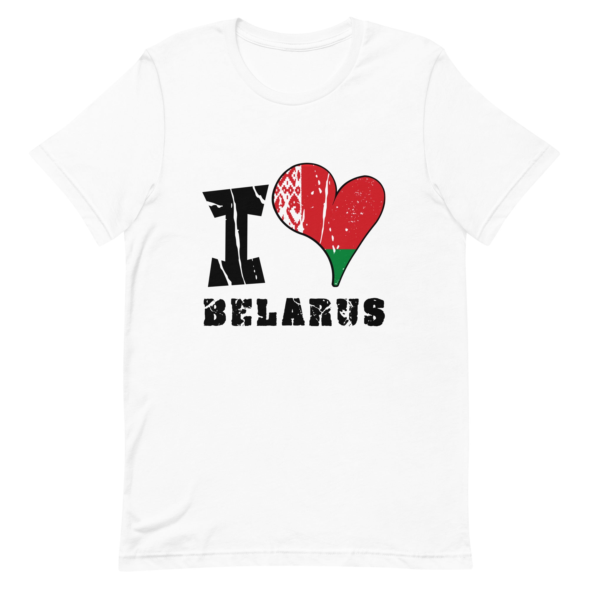 Unisex t-shirt - I Love Belarus