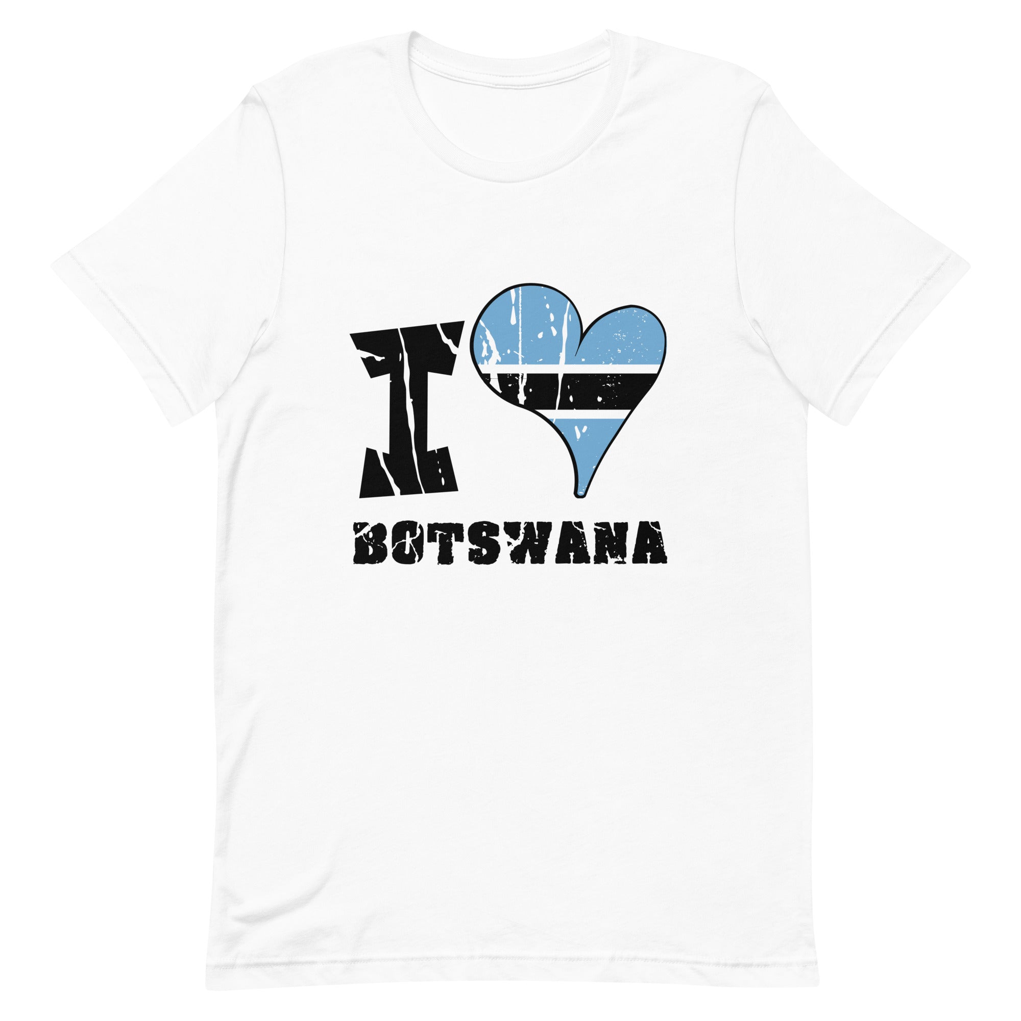 Unisex t-shirt - I Love Botswana