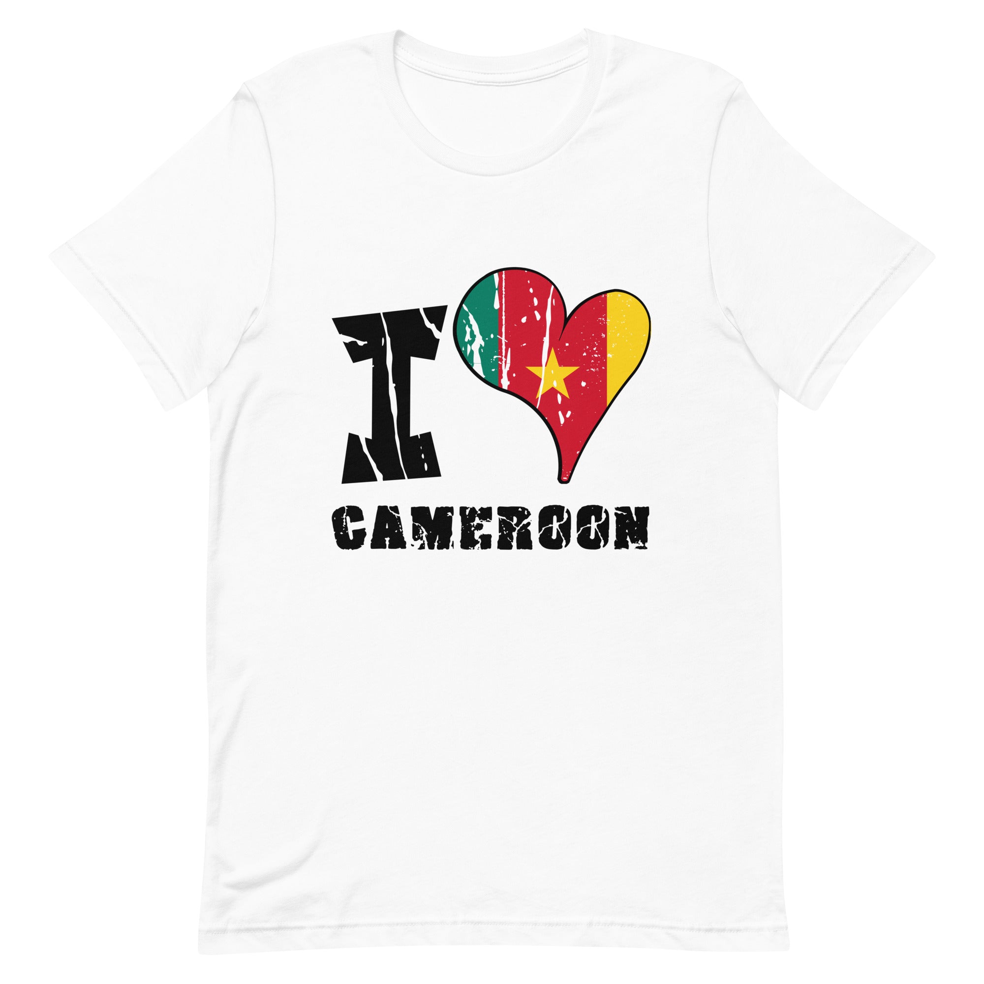 Unisex t-shirt - I Love Cameroon