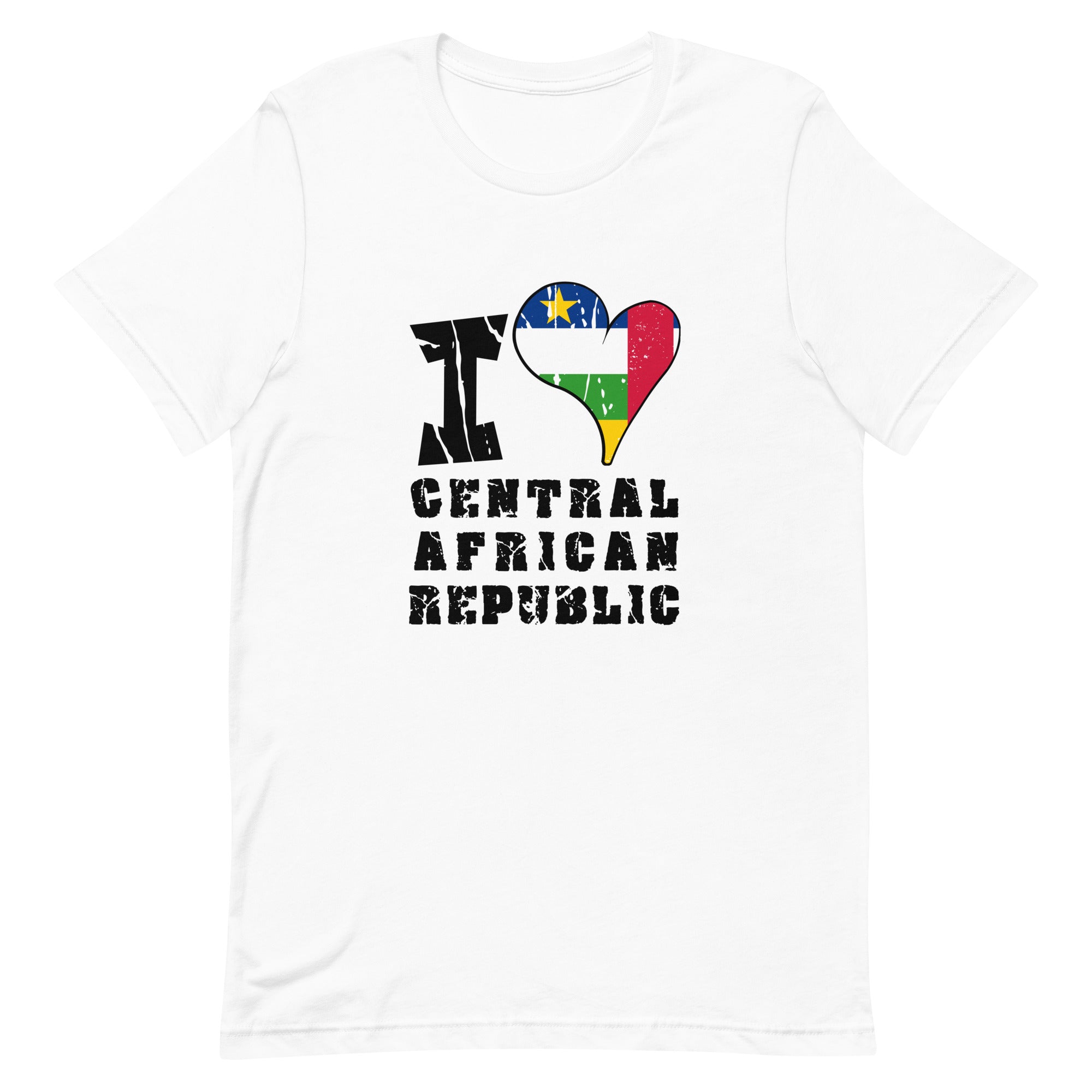 Unisex t-shirt - I Love Central African Republic