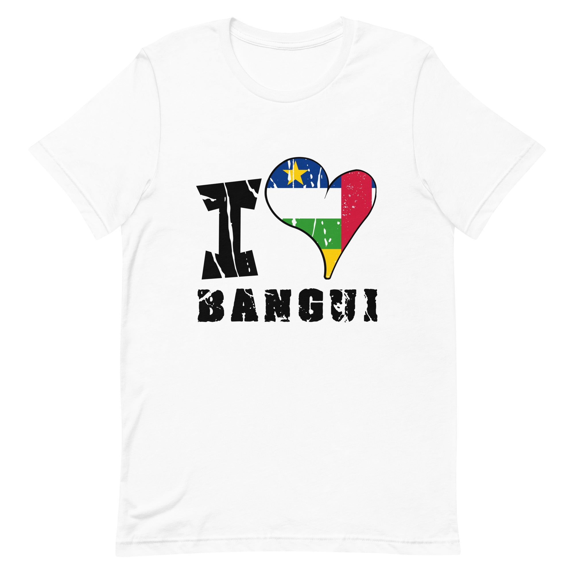 Unisex t-shirt - I Love Bangui