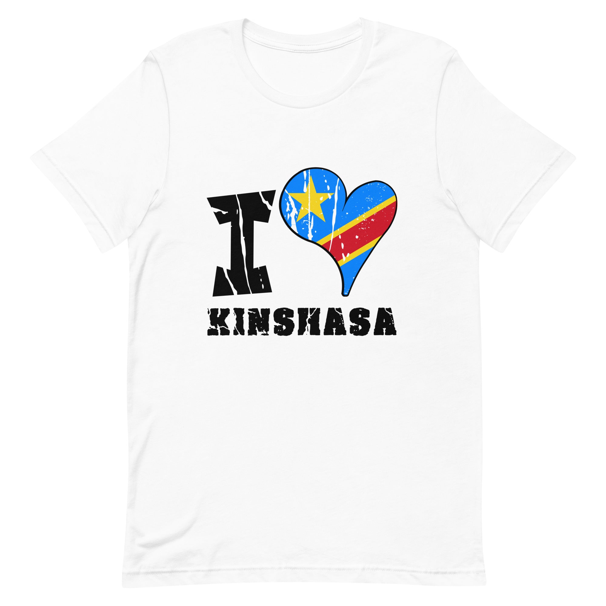 Unisex t-shirt - I Love Kinshasa