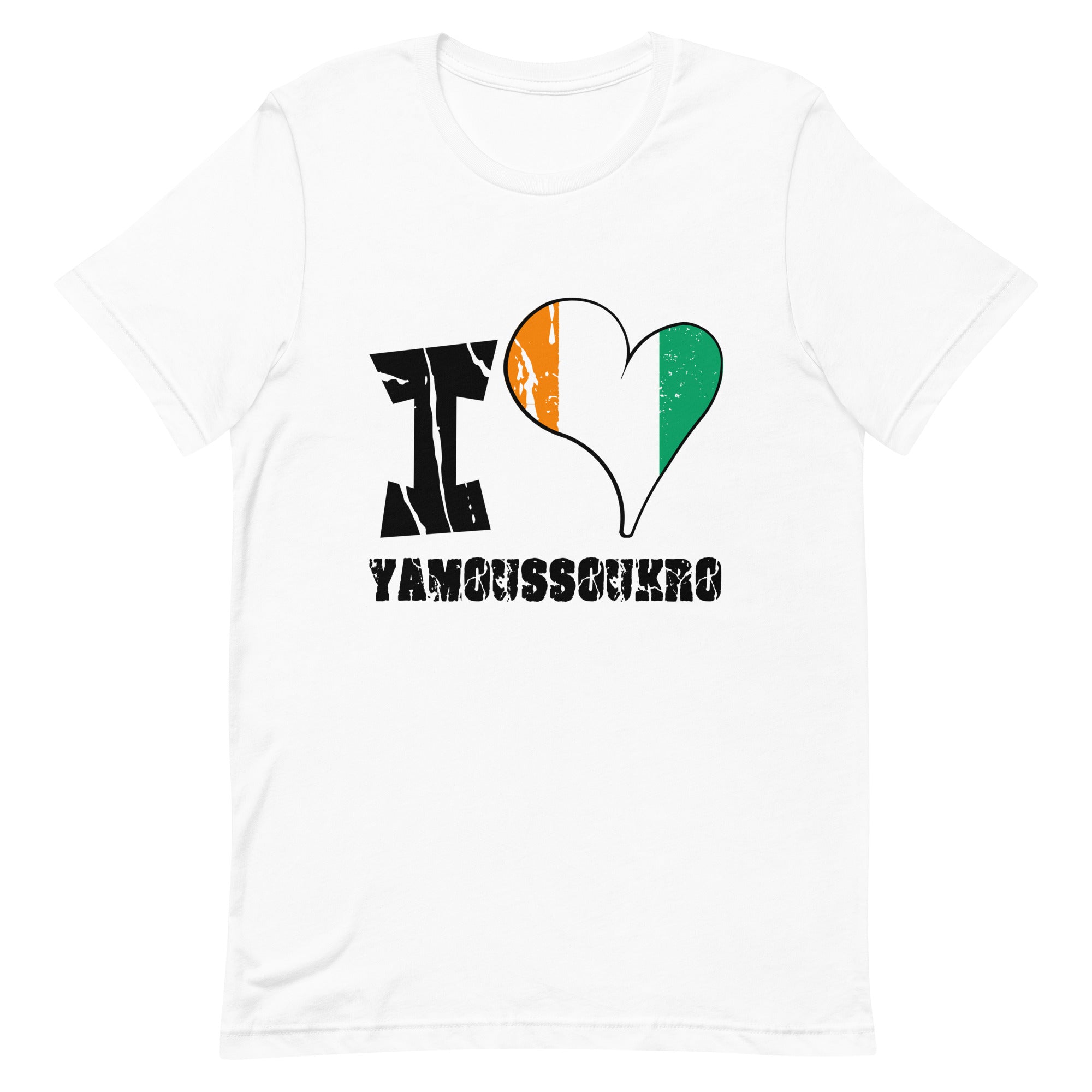 Unisex t-shirt - I Love Yamoussoukro