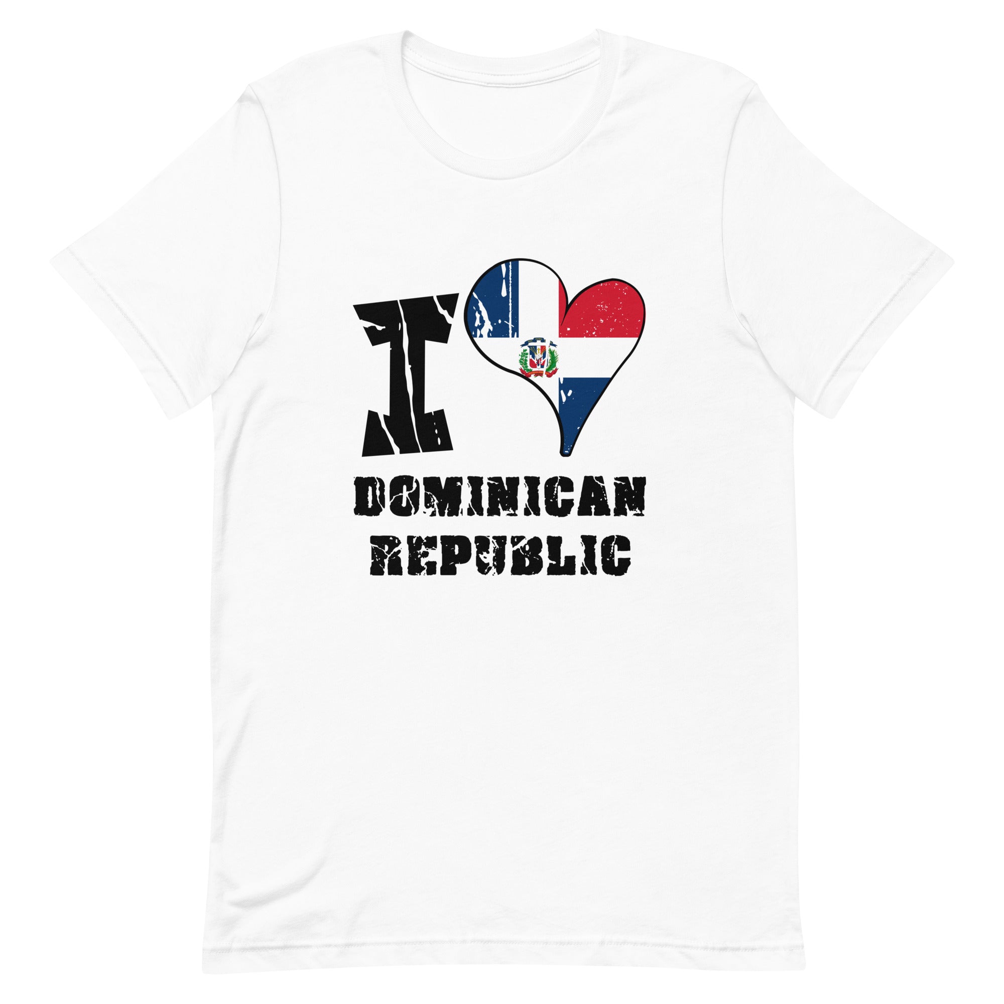 Unisex t-shirt - I Love Dominican Republic