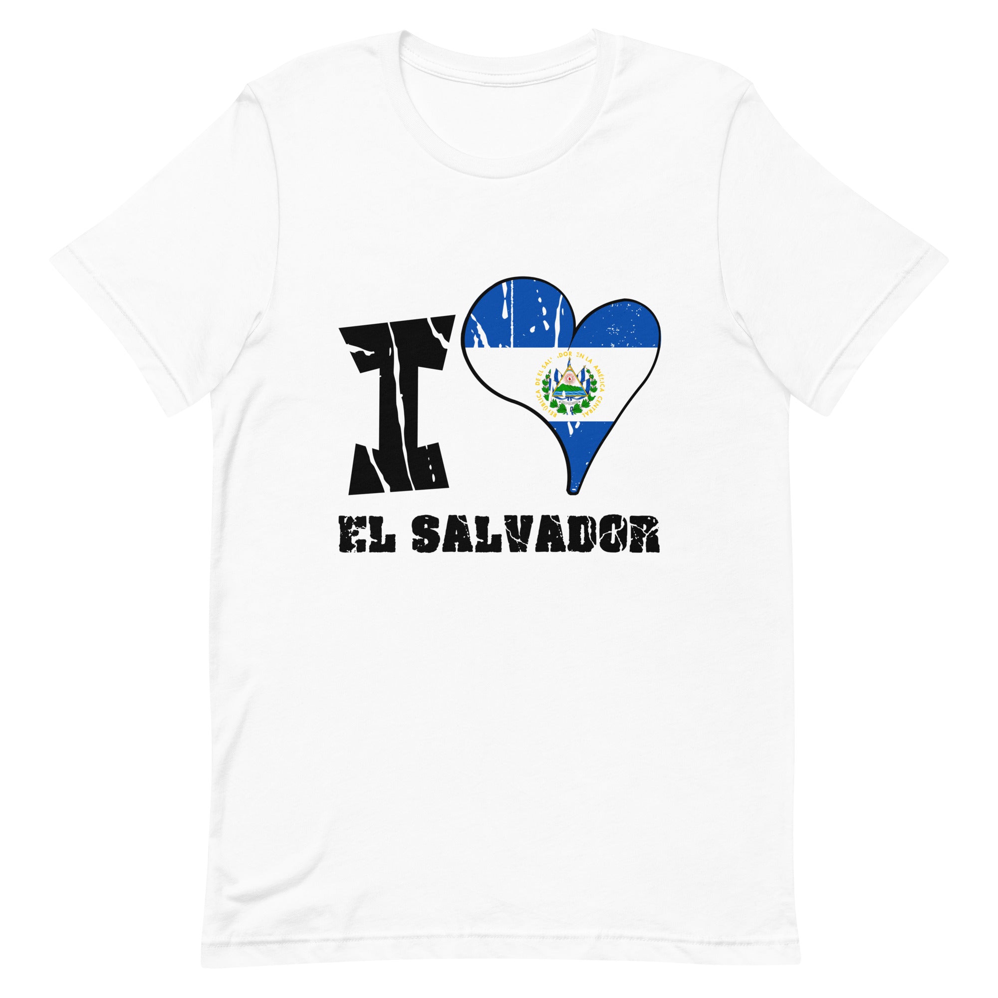 Unisex t-shirt - I Love El Salvador